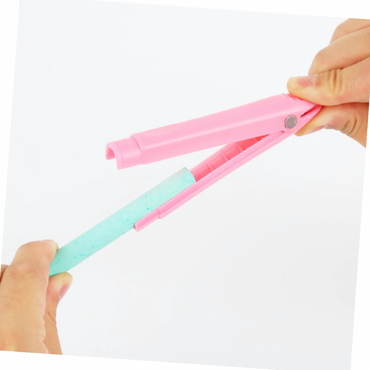 jojofuny 3 set Gessetti Magnetico Gessetti Con Clip Magnetico Colorato Per La Scuola Lavagna Per L'Aula 6 pezzi*3 Colore Casuale