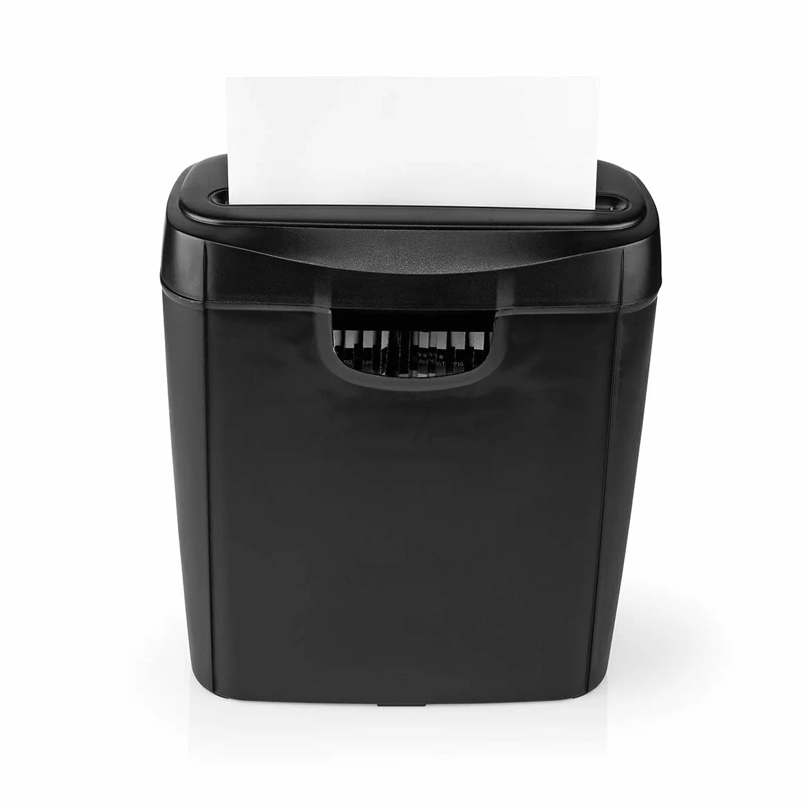 Distruggi documenti - 6x pagine A4-10 l - Standard di sicurezza: DIN 2-190 W - Nero