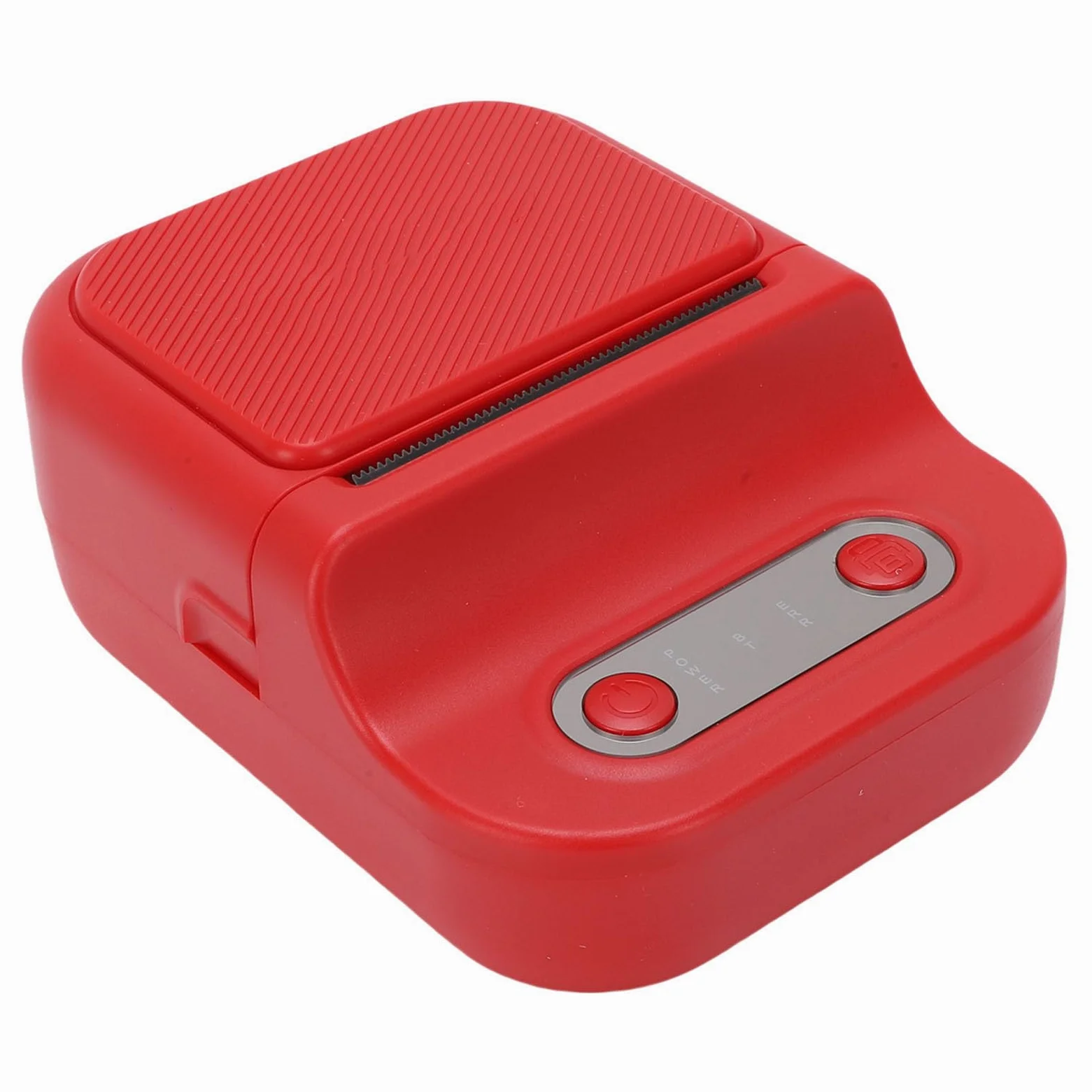 Etichettatrice, Stampante Portatile per Piccole Etichette Bluetooth, Piccola Stampante Termica Wireless Senza Inchiostro Bianco Nero con APP per L'organizzazione 'ufficio Domestico (rosso)