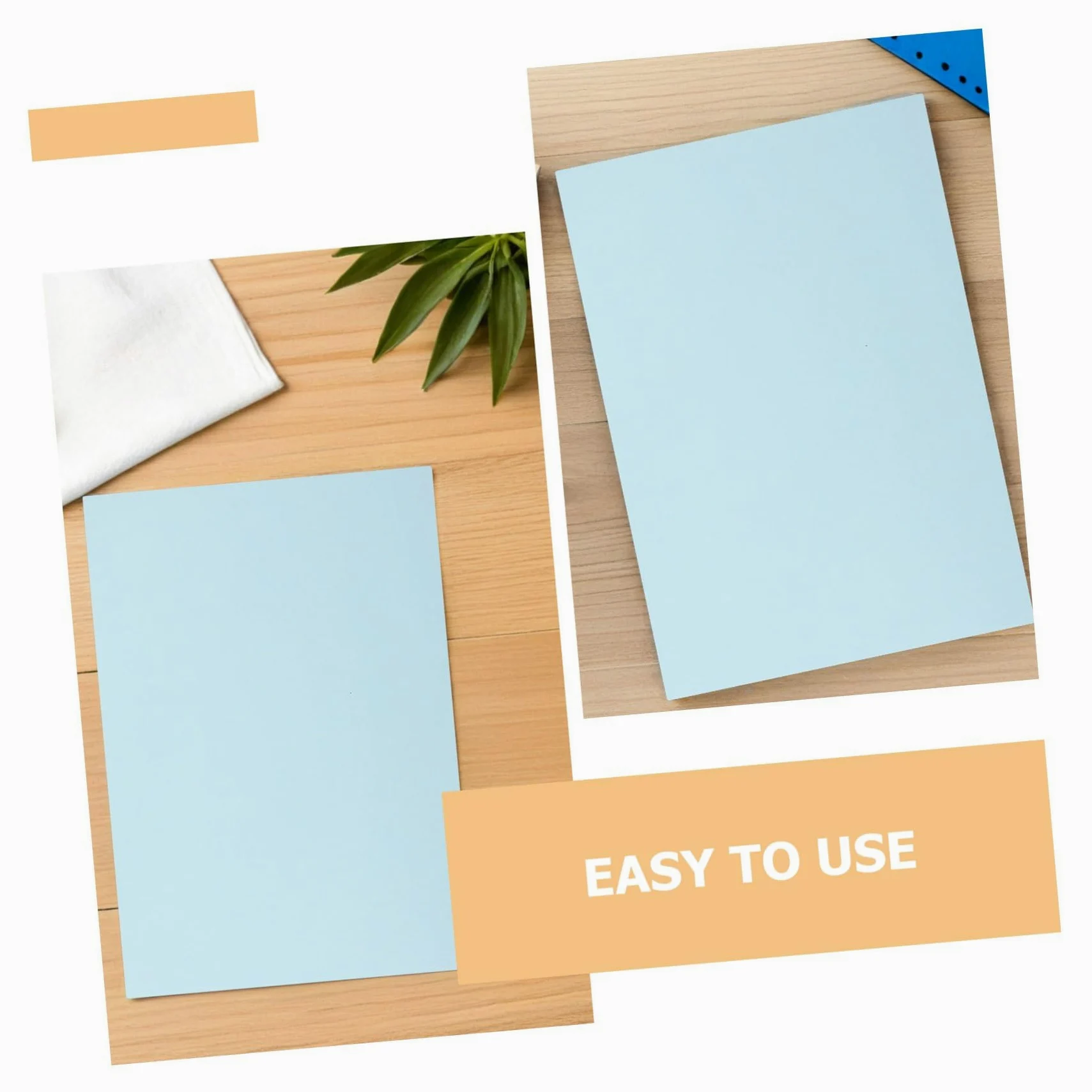 200pezzi Carta Colorata Azzurro per Stampante Carta da Stampa per Origami per Fotocopie Multiuso per Ufficio e Bricolage