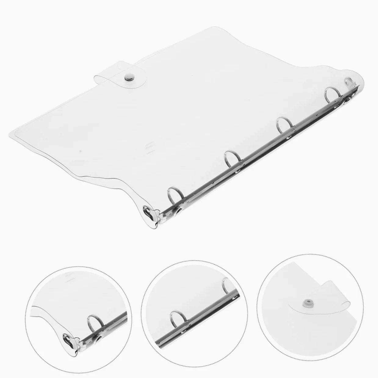 2pezzi Raccoglitore Shell Notebook Chiusura Protezione Per Quaderni e Documenti Per Scuola e