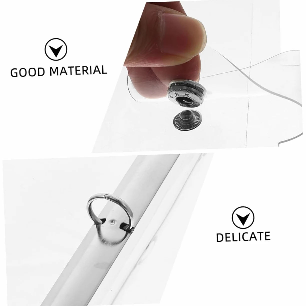 2pezzi Raccoglitore Shell Notebook Chiusura Protezione Per Quaderni e Documenti Per Scuola e