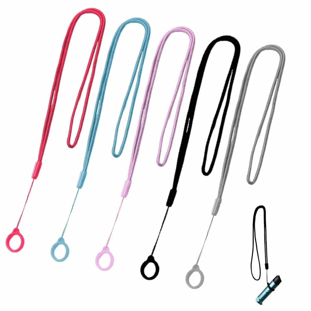 Porta Sigaretta da Collo in Silicone 5 Pezzi Cordino Appeso Accessori Elettronica