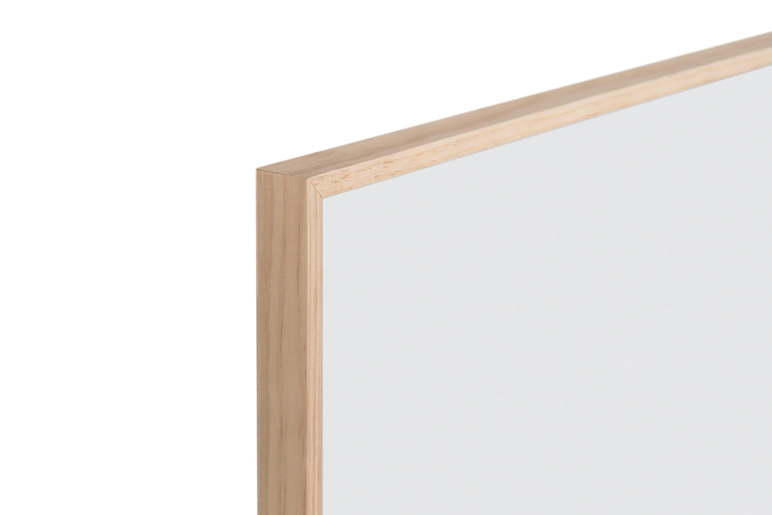 Bi-Office Earth New Basic Lavagna Magnetica, 90x60cm, Superficie in Acciaio Laccato, Cornice in Pino PEFC