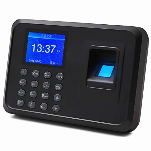 Controllo Orario Dipendenti, Orologio di registrazione, Controllo Orario Dipendenti, Macchina per registrare i dipendenti, Orologio per registrare con 8G Memoria Flash, Sistema spagnolo