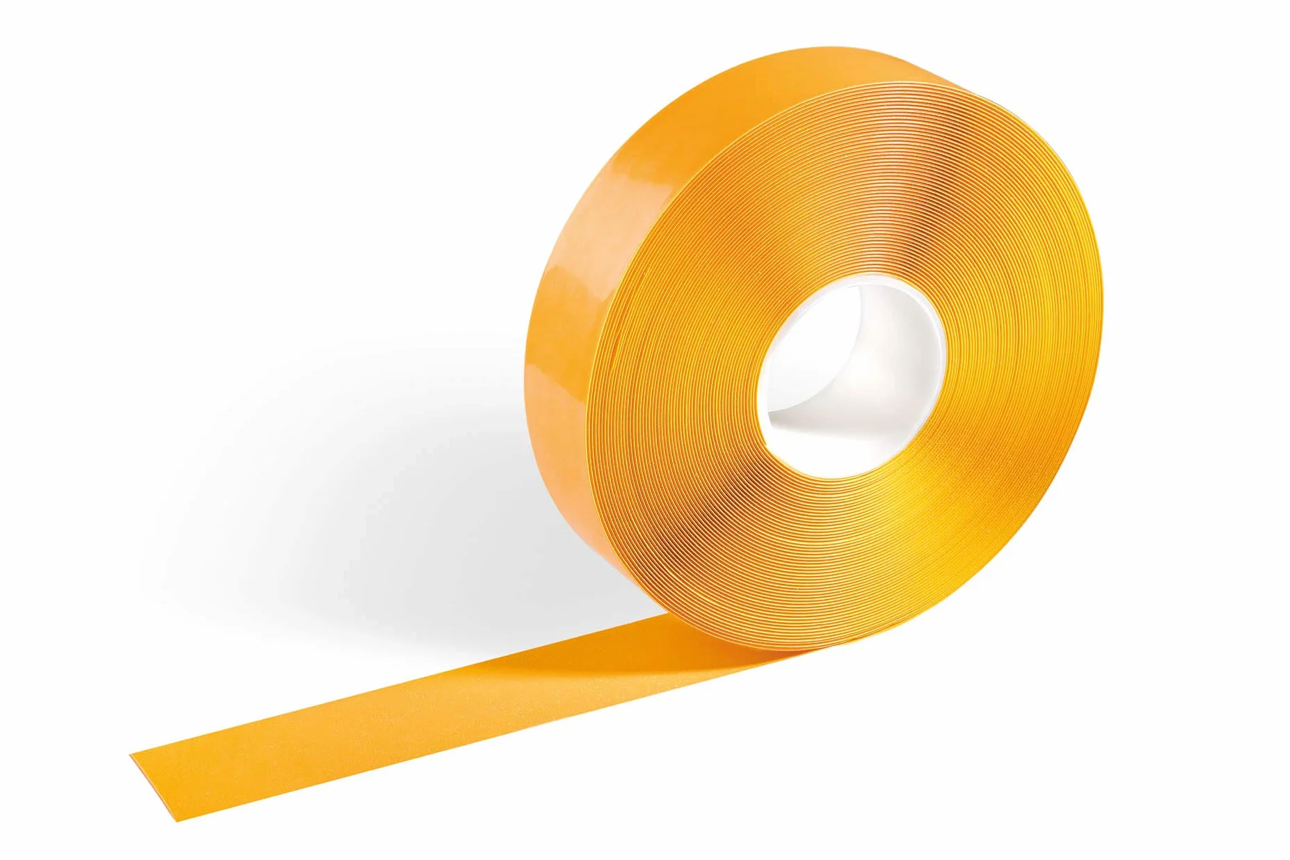 Durable 172504 - Nastro Adesivo Antiscivolo per Segnaletica Orizzontale, 50 mm x 30 m, Giallo Segnale