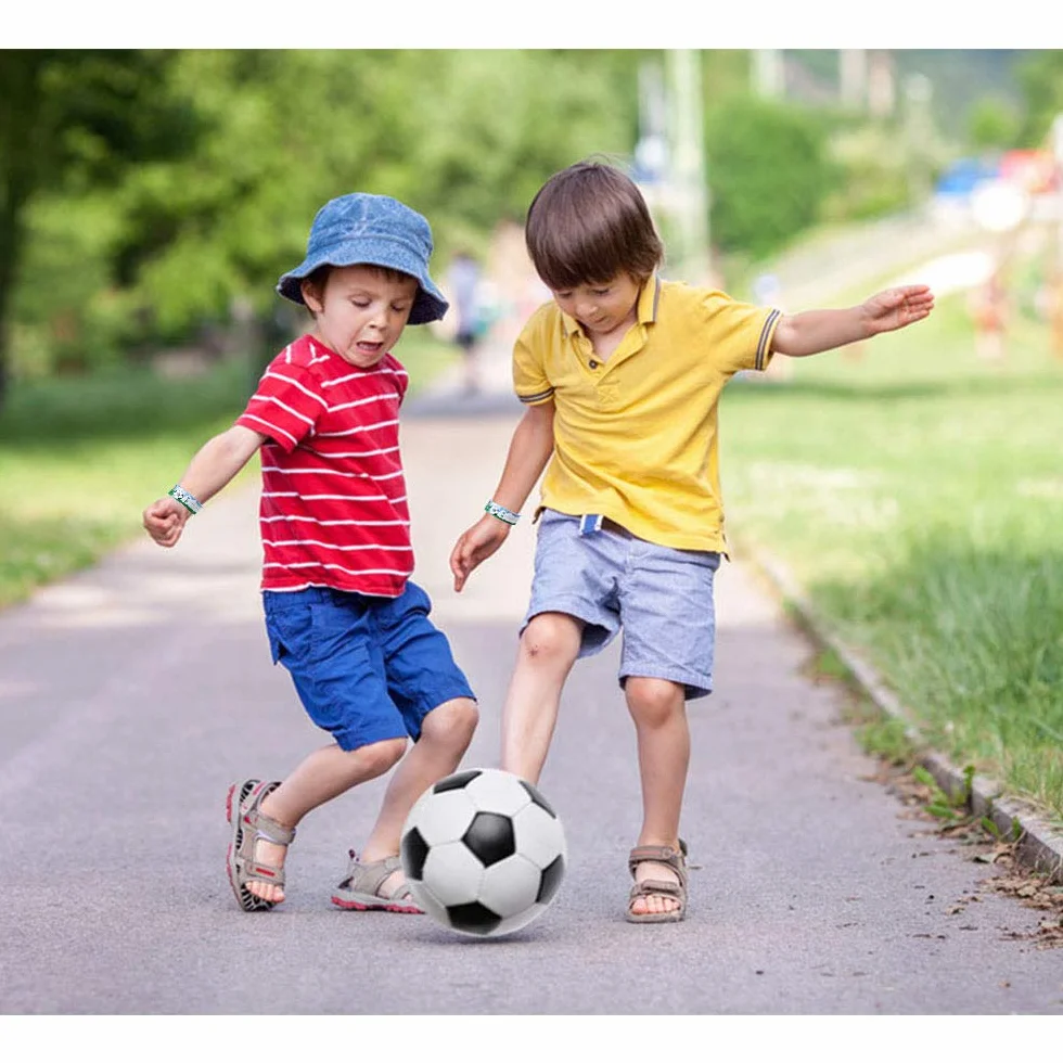 Vicloon Braccialetti Sicurezza Bambini 12 Pezzi Identificativi Penna Non Sbiadita Anti Perso Impermeabile Riutilizzabile