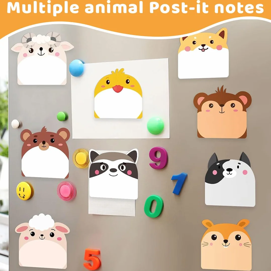 24 Pezzi Blocchetti Memo Adesivi 720 Fogli Gadget Compleanno Bambini Mini Note Adesive