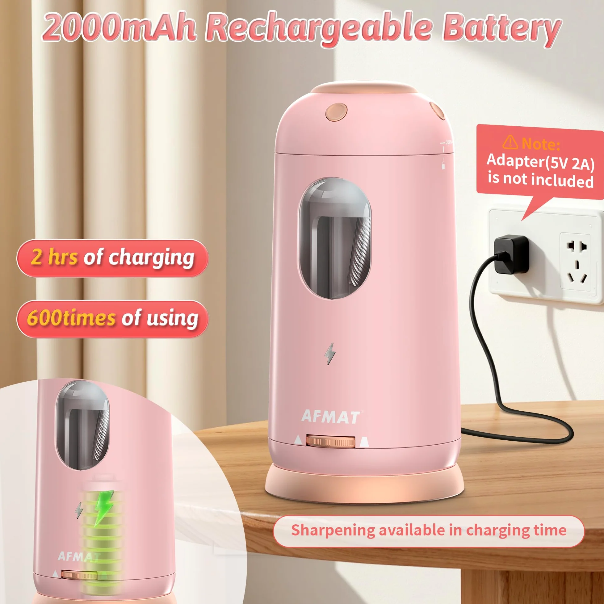 Temperamatite elettrico,Temperamatite elettrico con lattina, Temperamatite elettrico temperamatite spessore e penne sottili