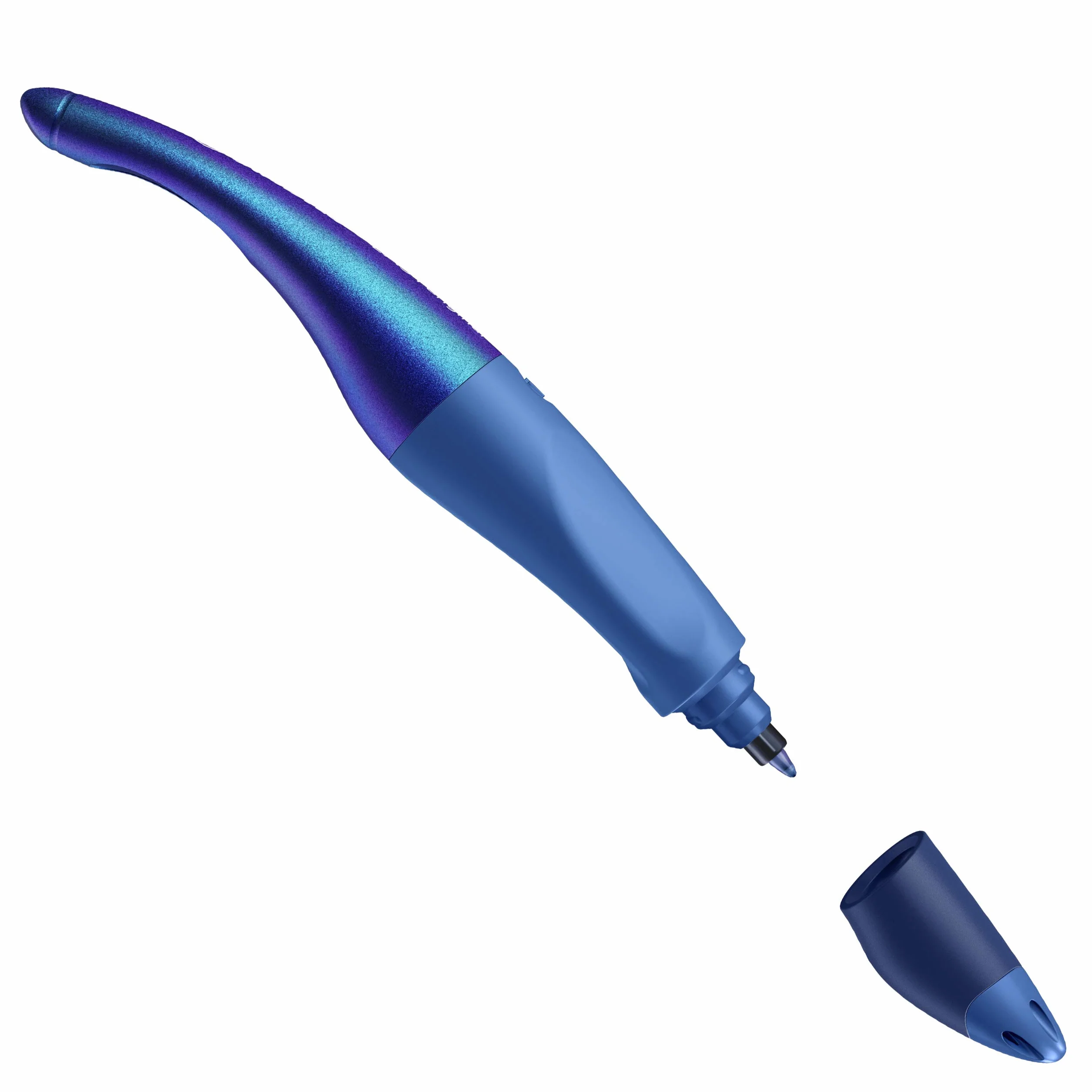 Stabilo EASYoriginal Holograph Edition Penna Roller Ergonomica per Mancini Blu