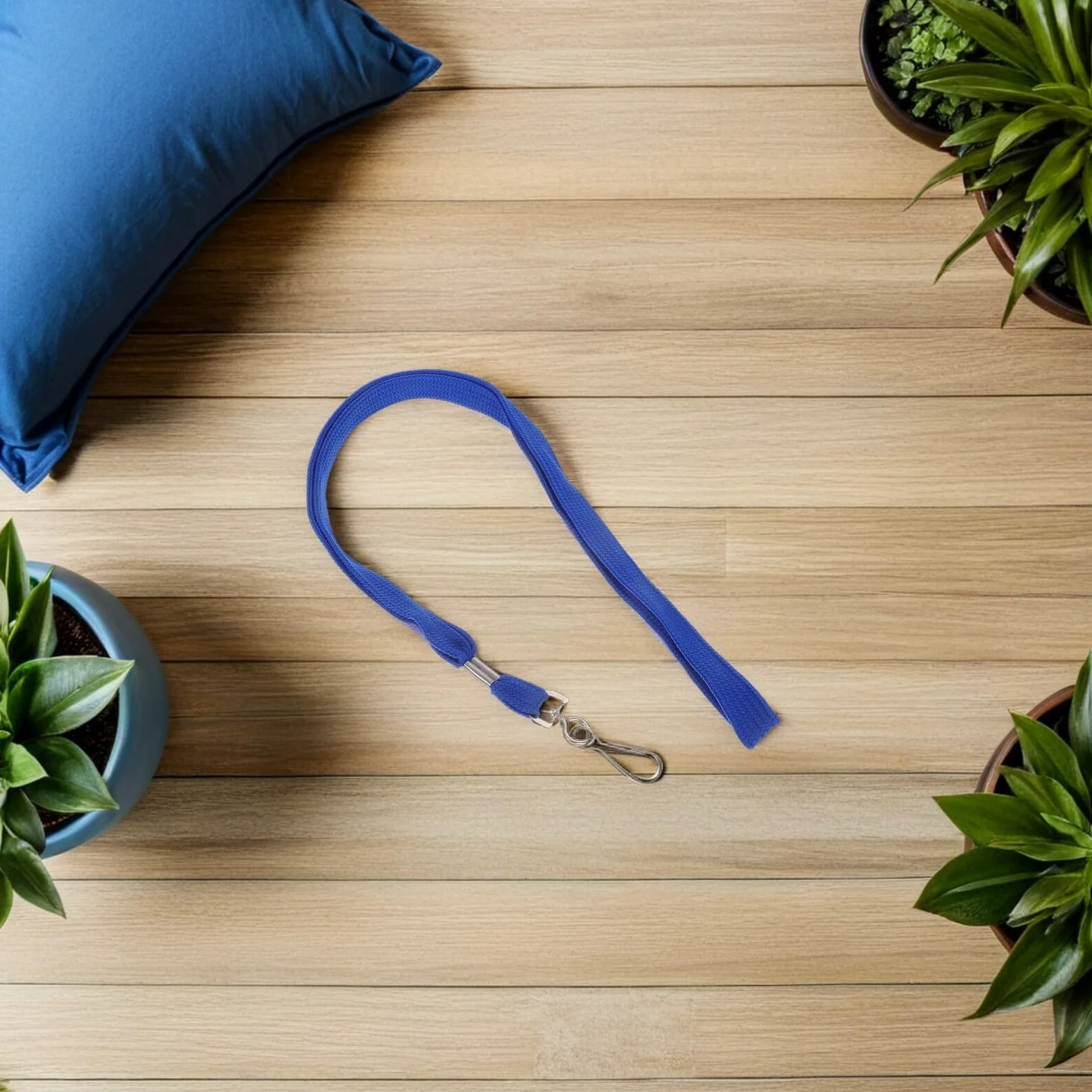 100 pezzi Laccio da Collo Porta Badge con Clip Resistente per Id Card e Tessere Cordino Professionale Leggero e Sicuro per Scuola Ufficio Eventi