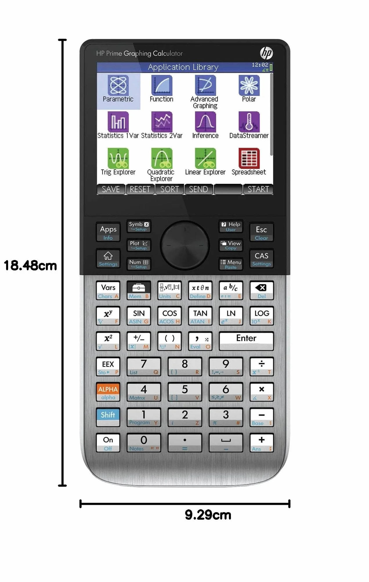 HP Grafikrechner Prime G2/B1S (HP-PRIME G2/B1S)