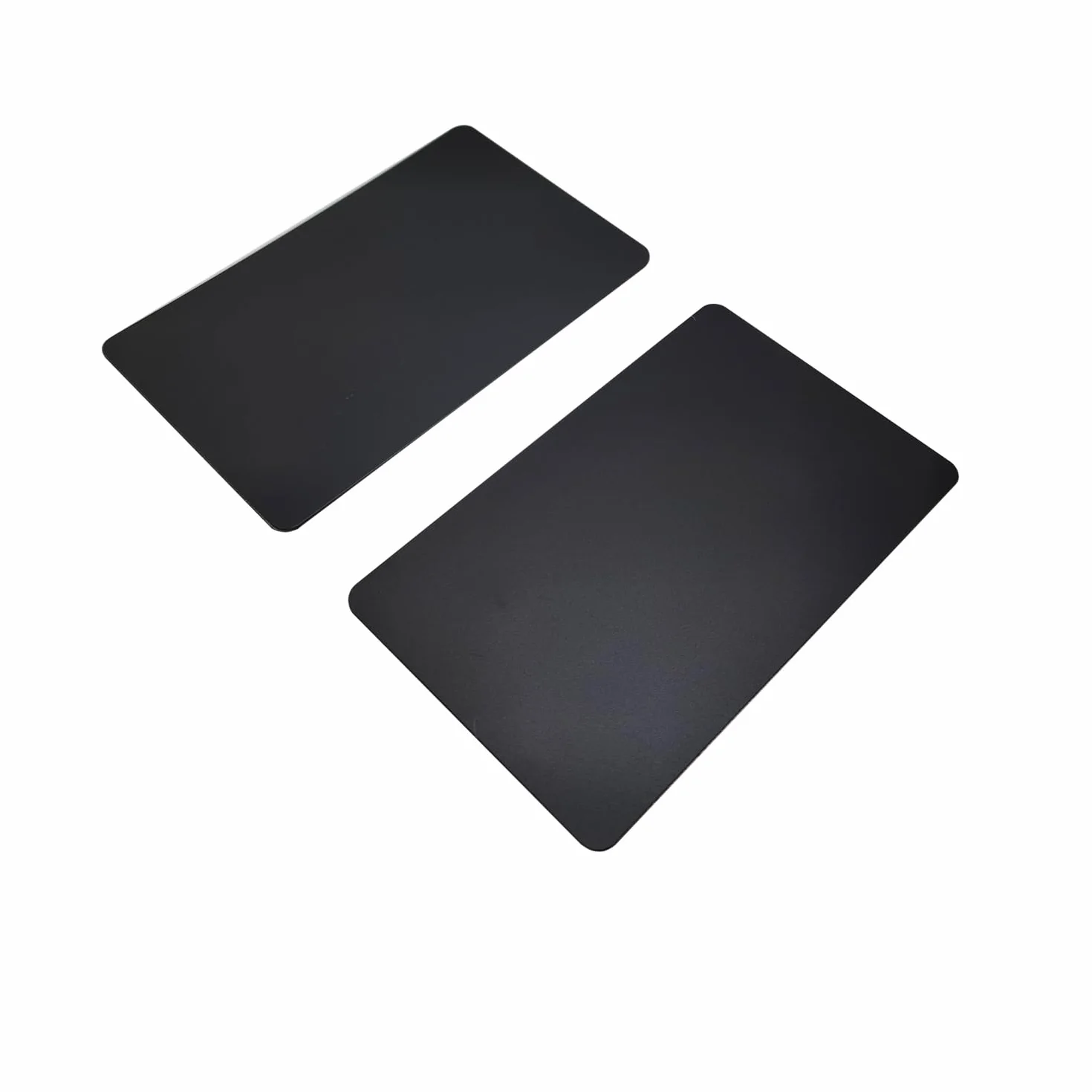 Biglietti da visita NFC ibridi 13,56 MHz chip 215 metallo PVC oro spazzolato confezione da 5