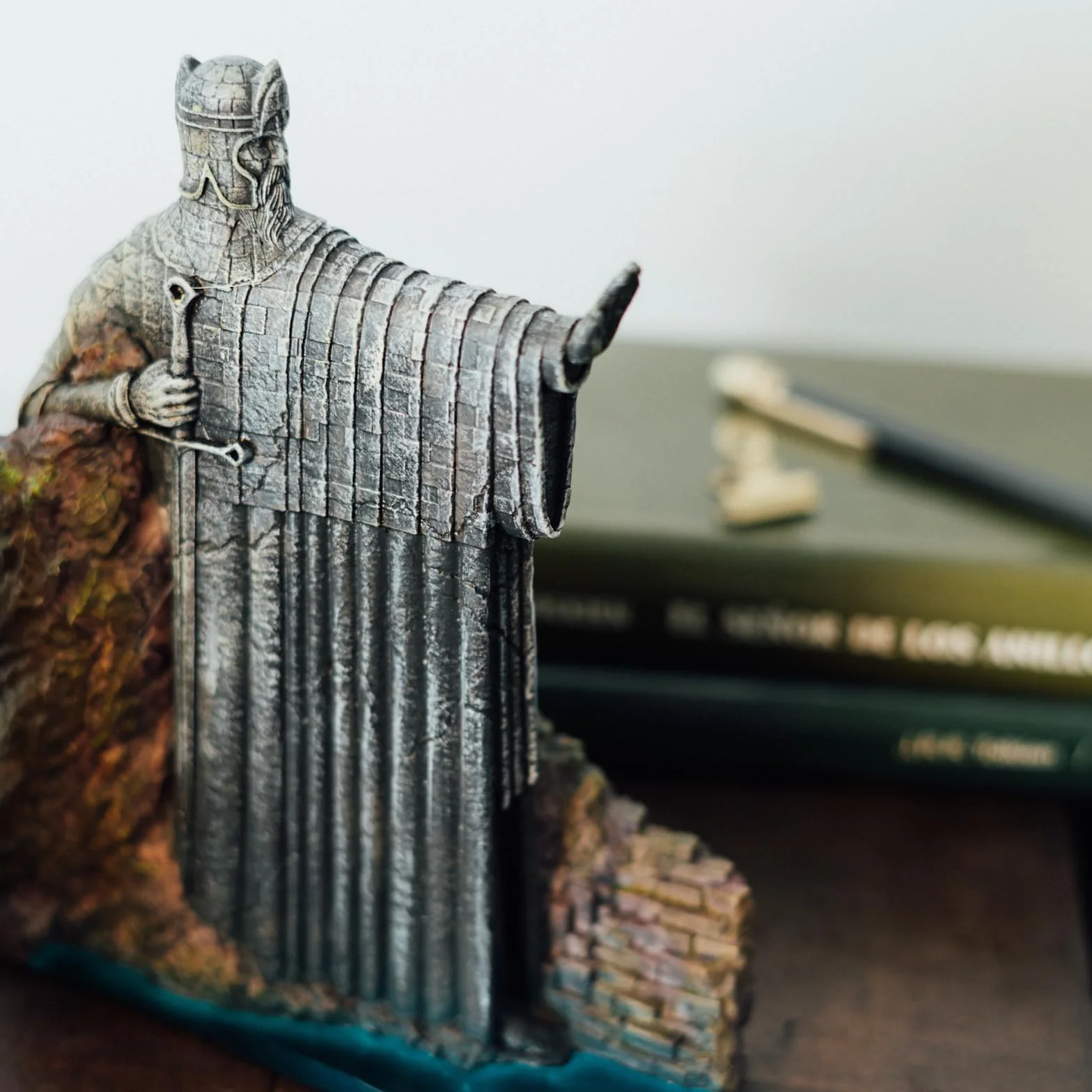 Fermalibri Il Signore degli Anelli Argonath Reggilibri da mensola personalizzato LOTR
