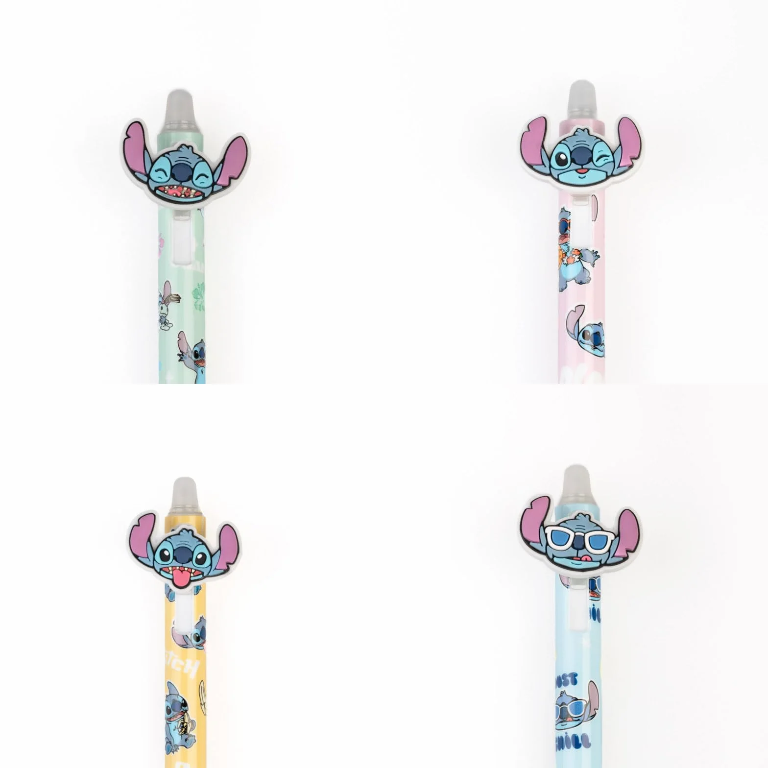 Grupo Erik Set Cancelleria 4 Penne Gel Blu a Scatto Stitch