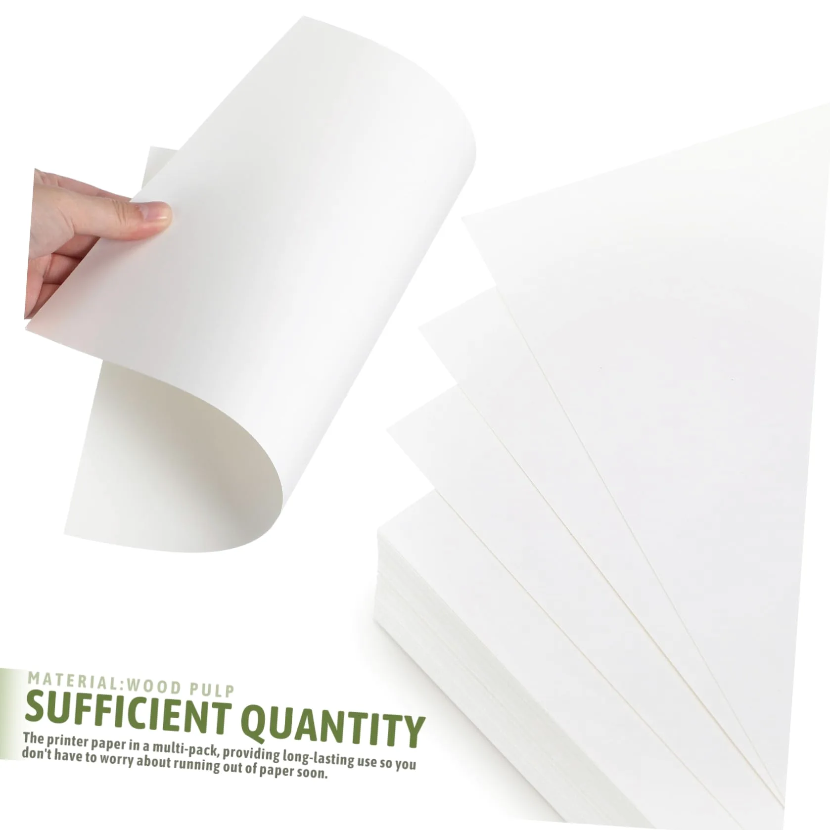 Carta per Stampante A4 Beige 100 Fogli in Pasta di Legno | Formato Compatto, Stampa Nitida e Peso Ridotto, Adatta per Ufficio Piccolo e Uso Quotidiano