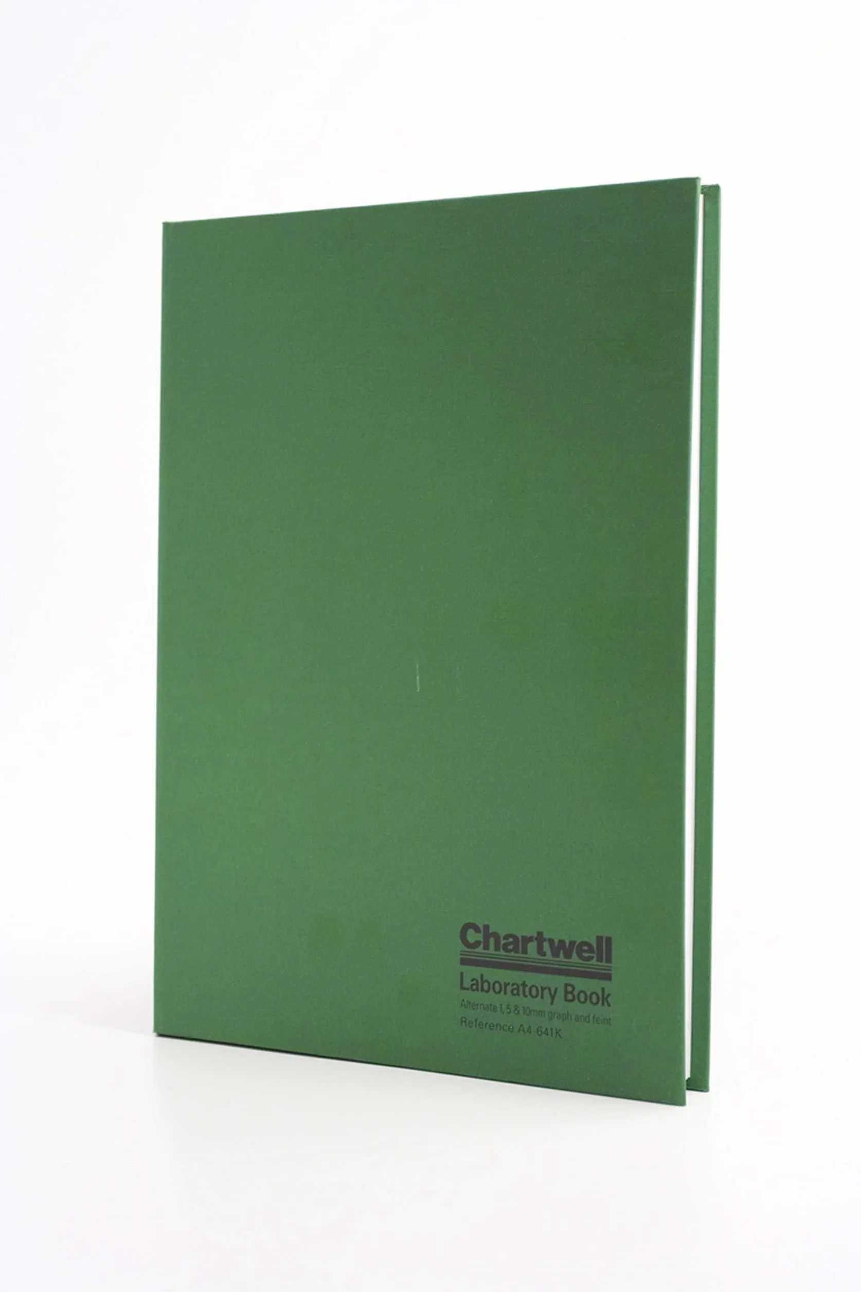 Chartwell Quaderno da Laboratorio Copertina Morbida Formato A4 Dorso Rigido Green