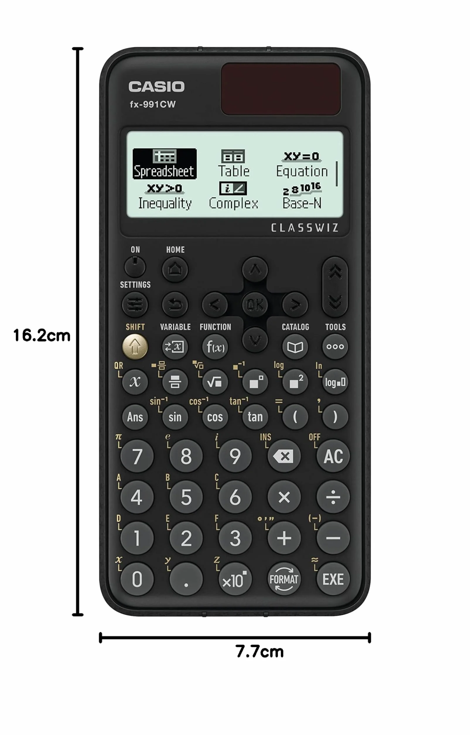 Casio fx-991CW - Calcolatrice scientifica avanzata (versione UK)
