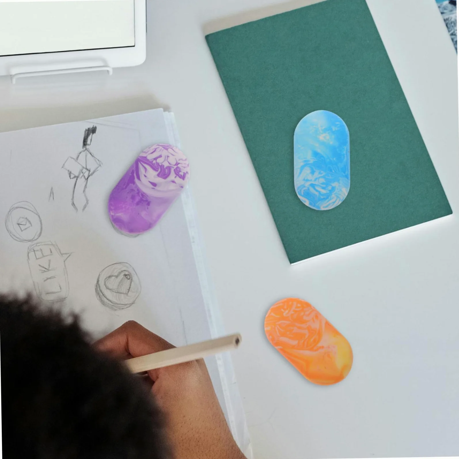 Housoutil 5 Set Cancellare Cancelleria E Portatilper Scuola Per Regali E Decorazioni 12 Pezzi*5