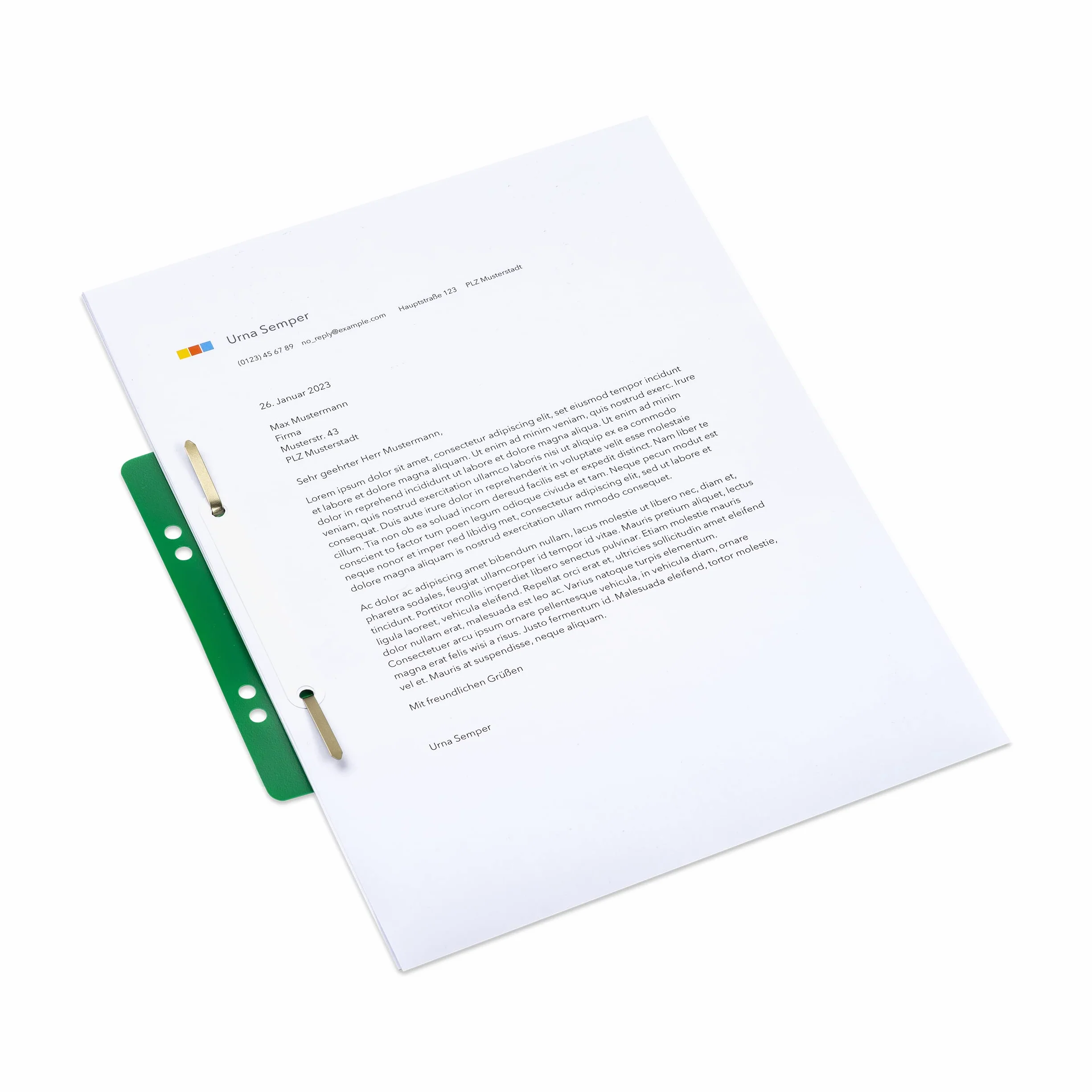 Elba Confezione da 100 strisce in plastica 150 x 35 mm verde