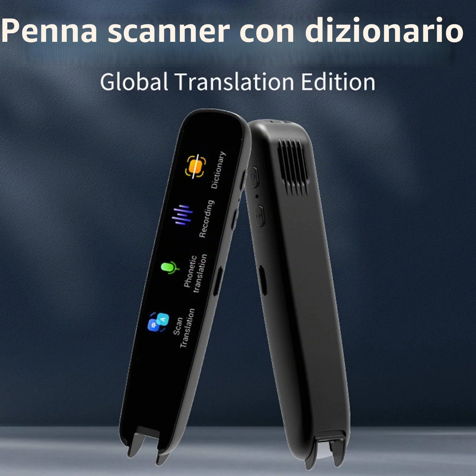 Penna traduttore, penna da lettura per dislessia, dispositivo di lettura da testo a vocale, lettore digitale di penna in 117 lingue, scanner per studenti, adulti, viaggiatori, affari