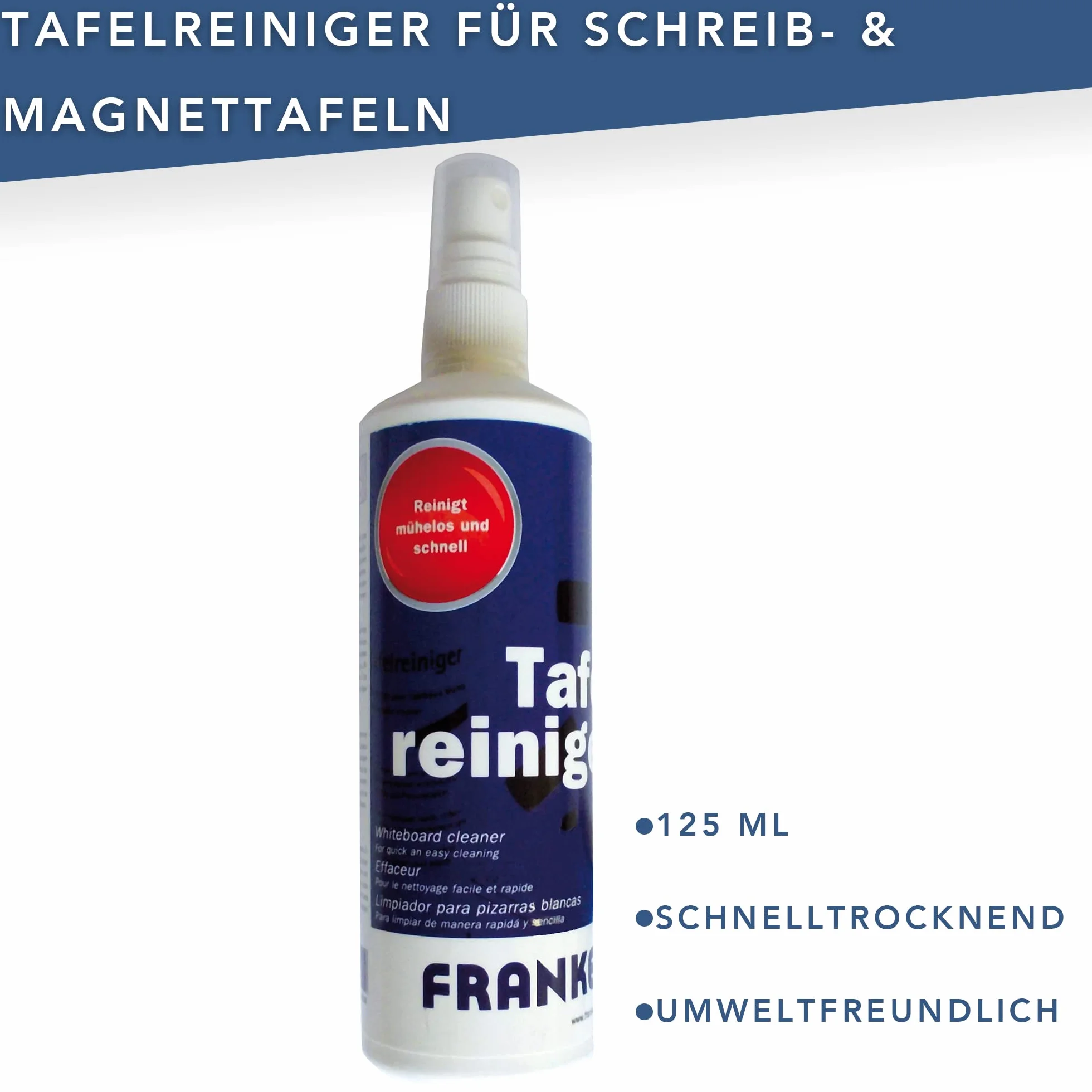 Franken Z1951 - Set iniziale per lavagna magnetica, per lavagne normali e quadrettate