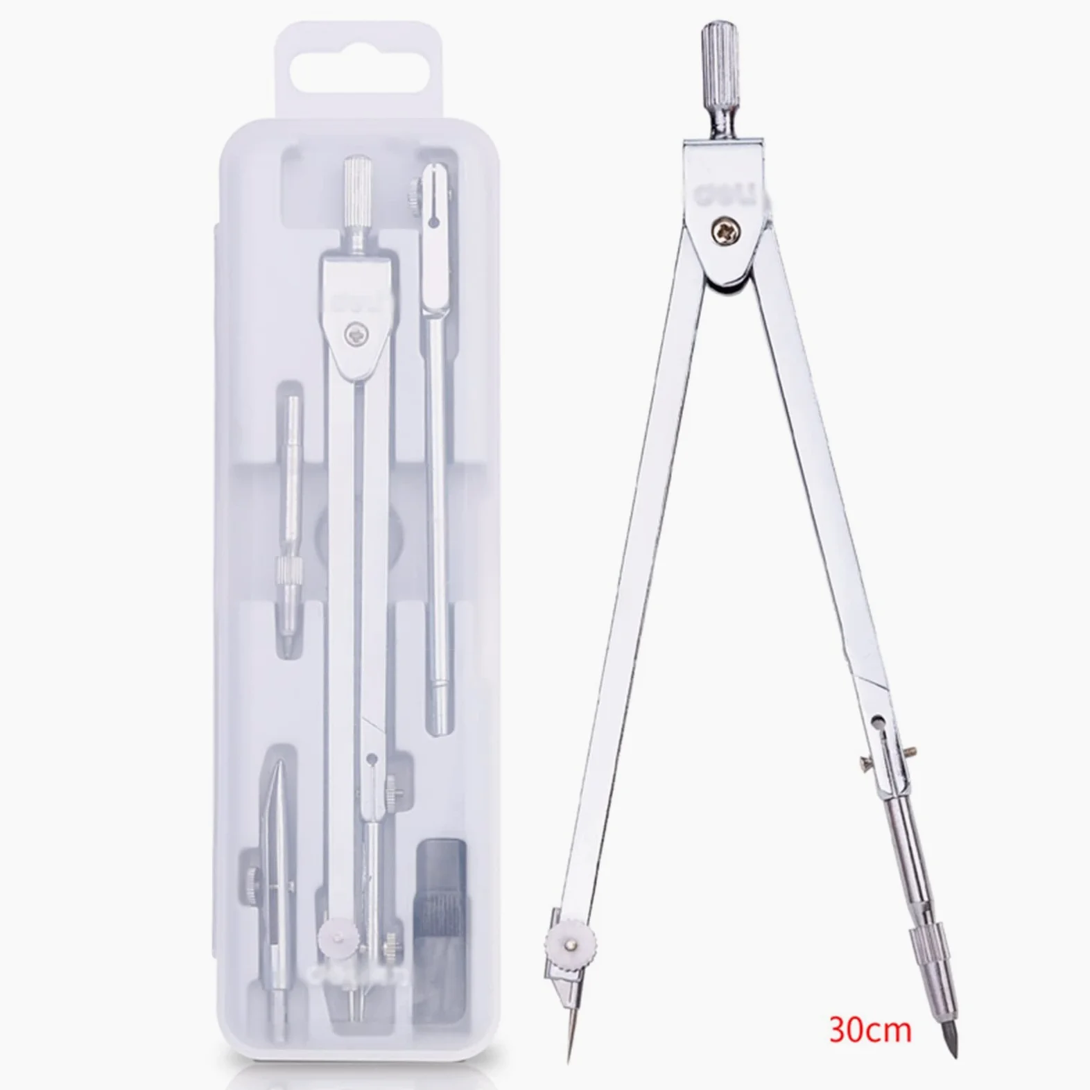 caihuashopping Compassi per tracciare Bussola con Centro Ruota Set Estensione Barra Professionale Disegno Bussola in Metallo Drafting Kit Bussola for Geometria Drafting Matematica Strumenti di Misura