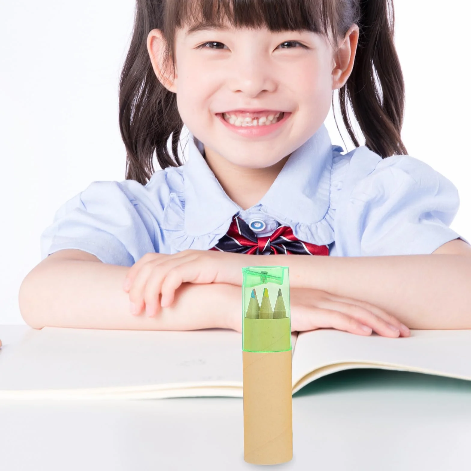 YARNOW Set da 32 Mini Matite Colorate con Temperamatite, Astuccio Portatile e Artisti, Contenitore Compatto per Disegno a Matita, Materiale Artistico per Scuola e Schizzi Creativi