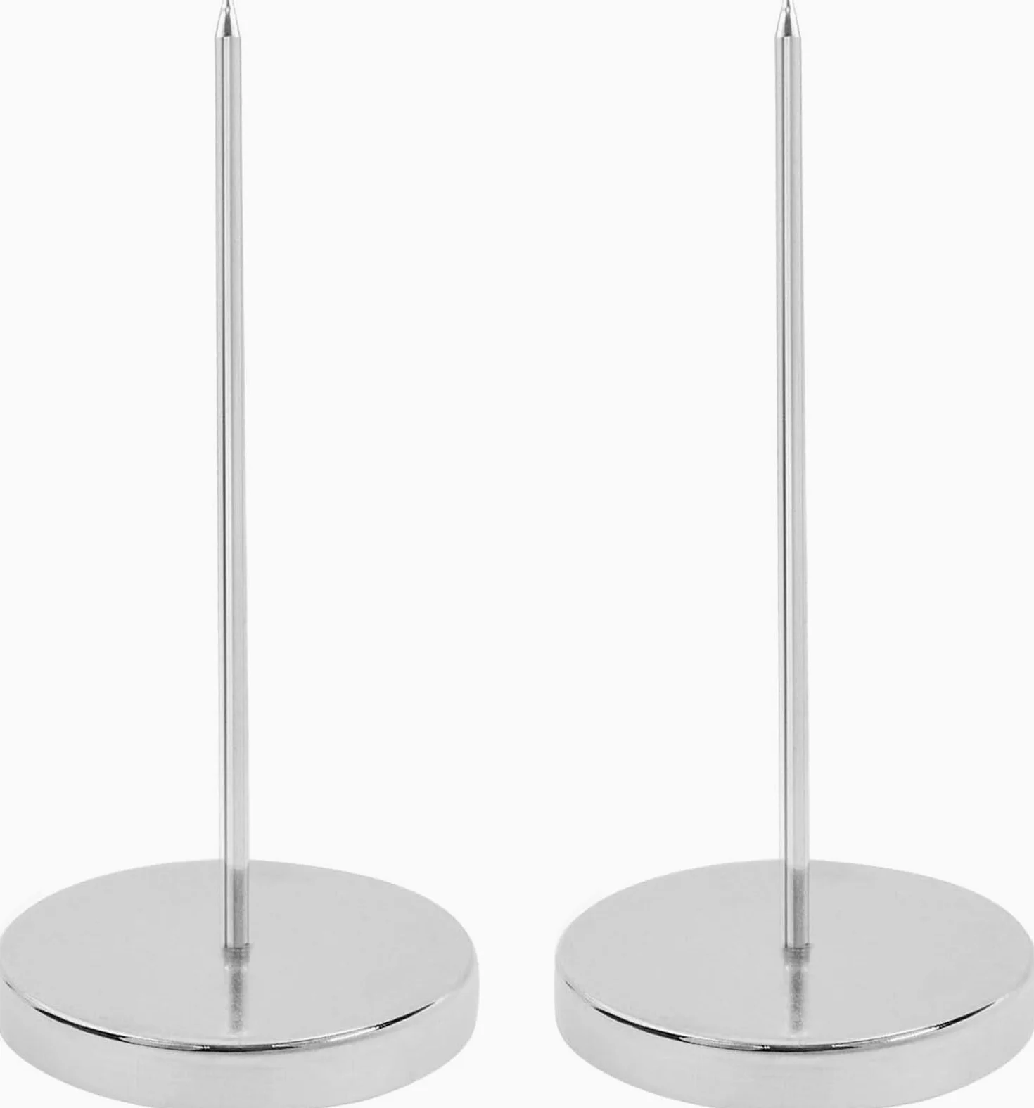 Porta Comande Porta ricevute da scrivania 2 pezzi | For ristorante, cucina, ufficio, hotel(Silver)