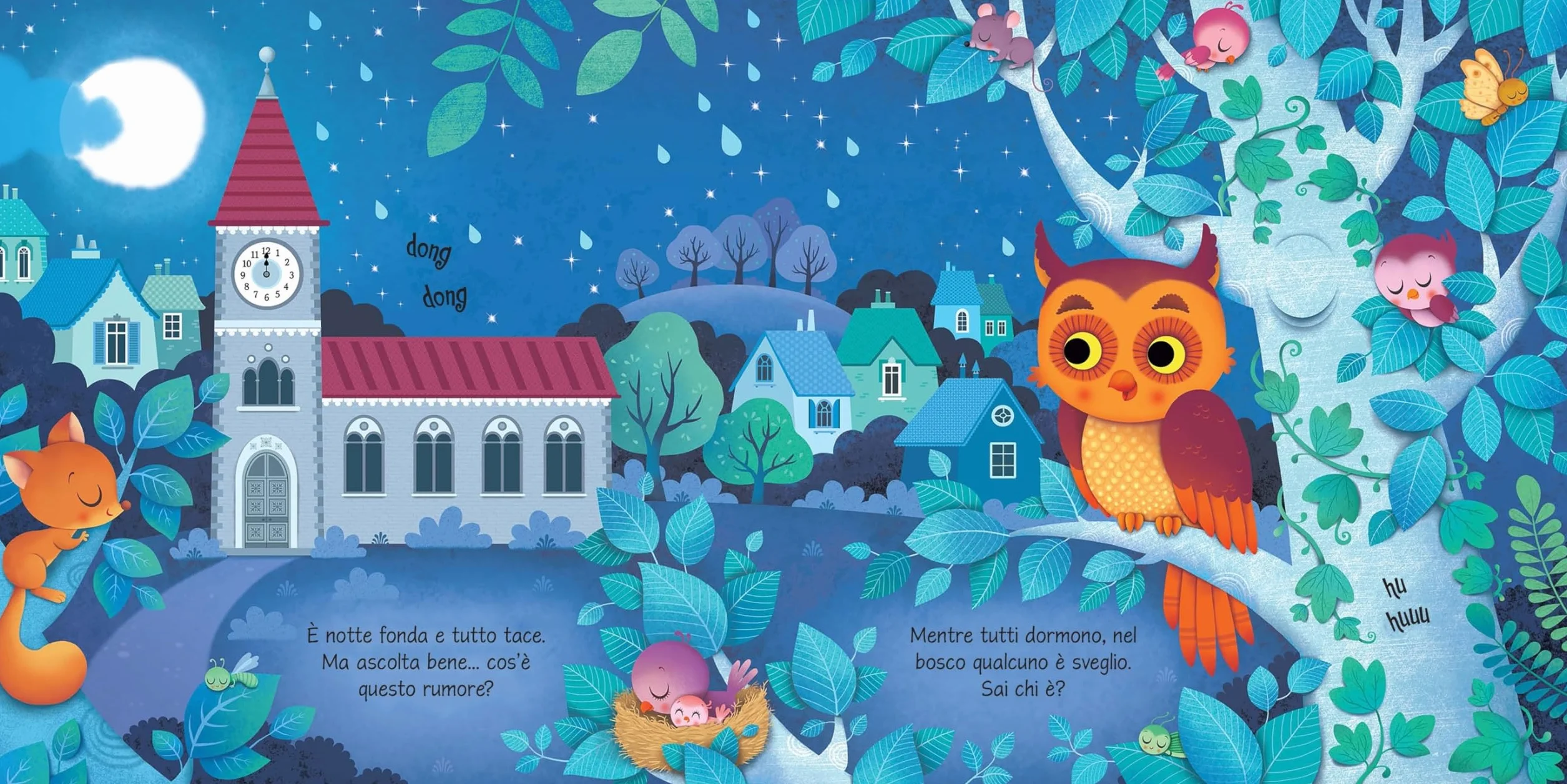 Libri tattili sonori Di notte