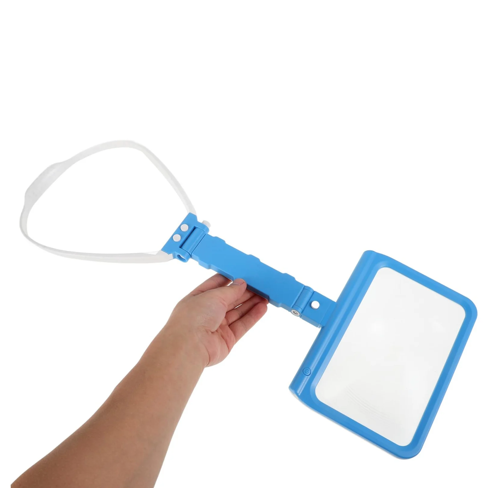 Lente d Ingrandimento Led Con Ingrandimento Luci Led Regolabili Portatile Per Lettura Lavori Manuali Cucire Giornali Piccole Stampe