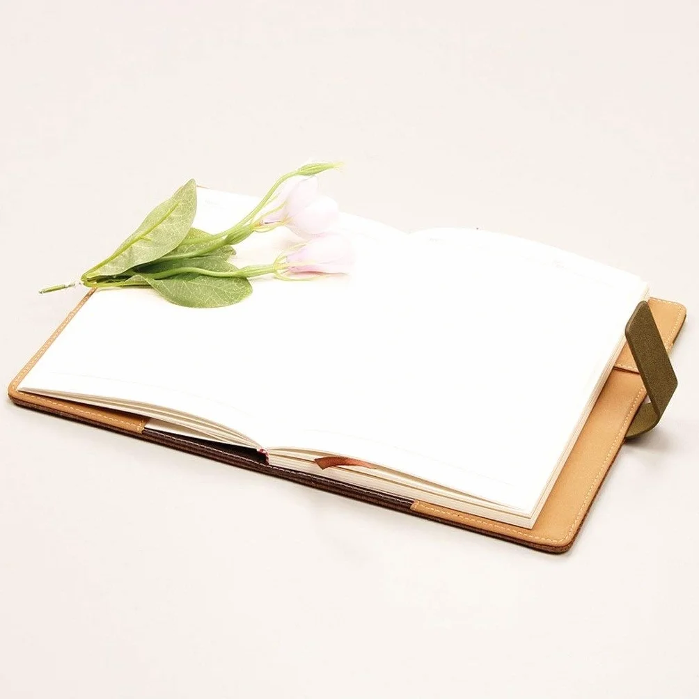Taccuino creativo retrò ufficio multifunzione taccuino semplice Business Notebook Cancelleria Diario Planner Blocco note (A)