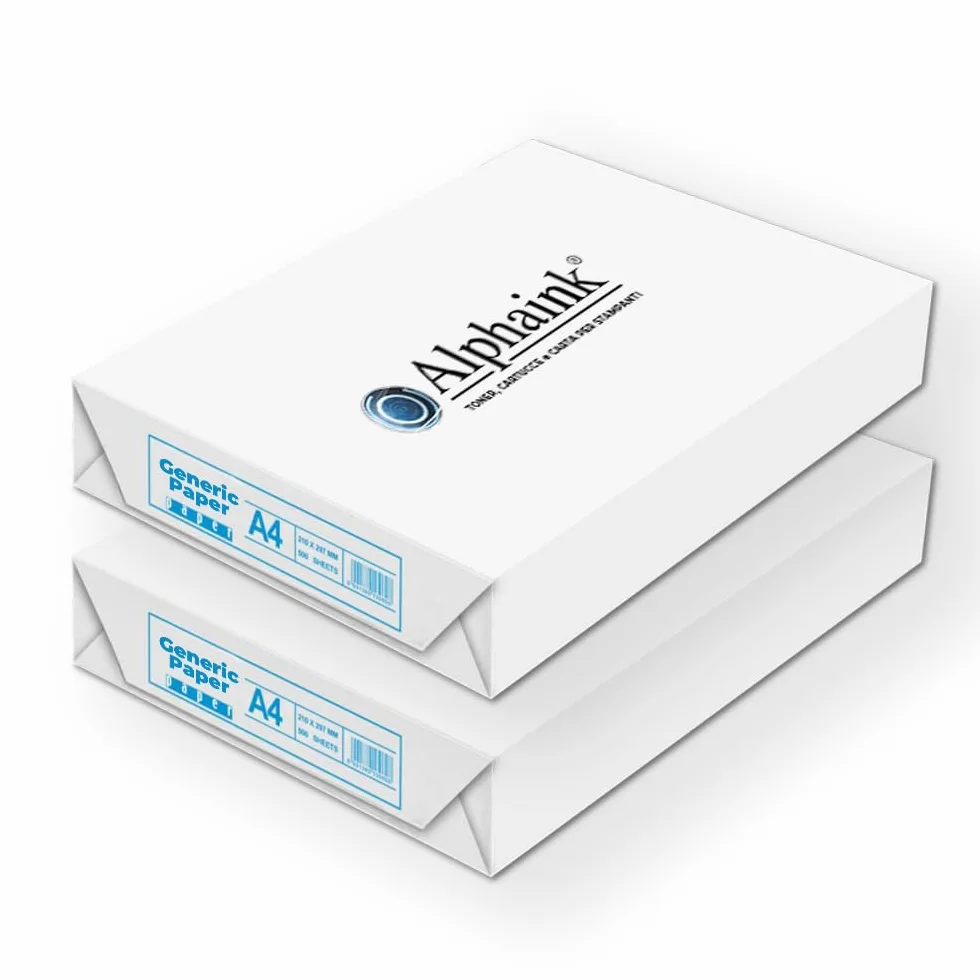 Alphaink Carta A4 Premium 75gr 2 Risme 1000 Fogli Bianca Laser Inkjet