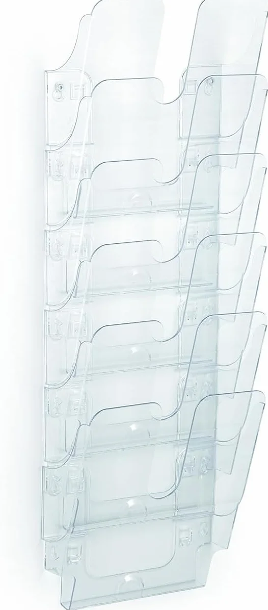 DURABLE Flexiplus 6 A4 espositore da parete verticale trasparente