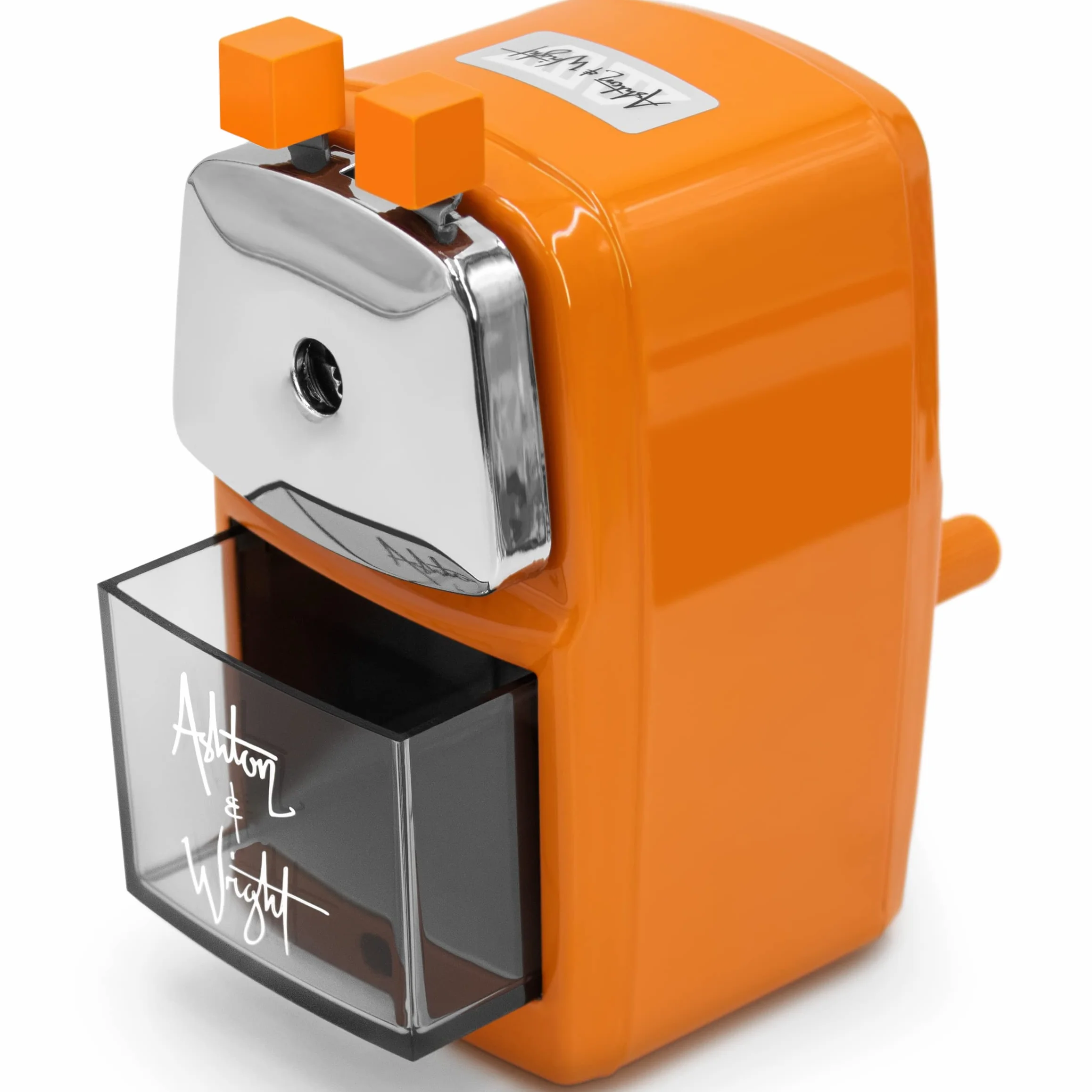 Temperamatite meccanico da tavolo arancione Ashton and Wright
