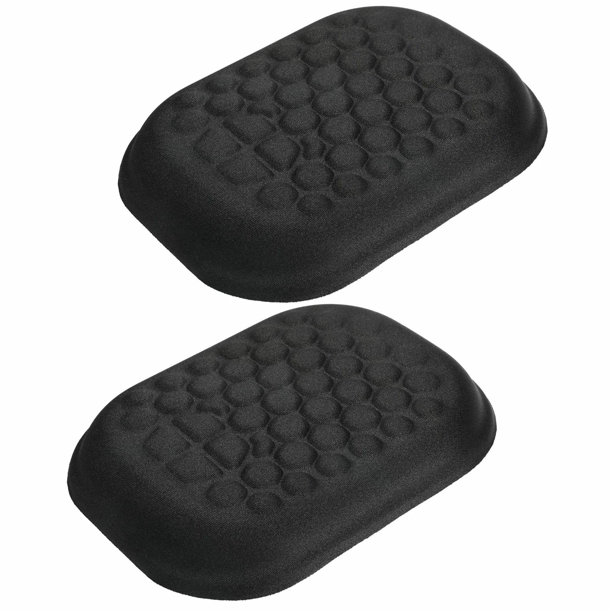 Gimars Poggiapolsi Gomito Bracciolo in Memory Foam, Wrist Rest Pad Ergonomico Antiscivolo per Scrivania Gaming Computer, Nero