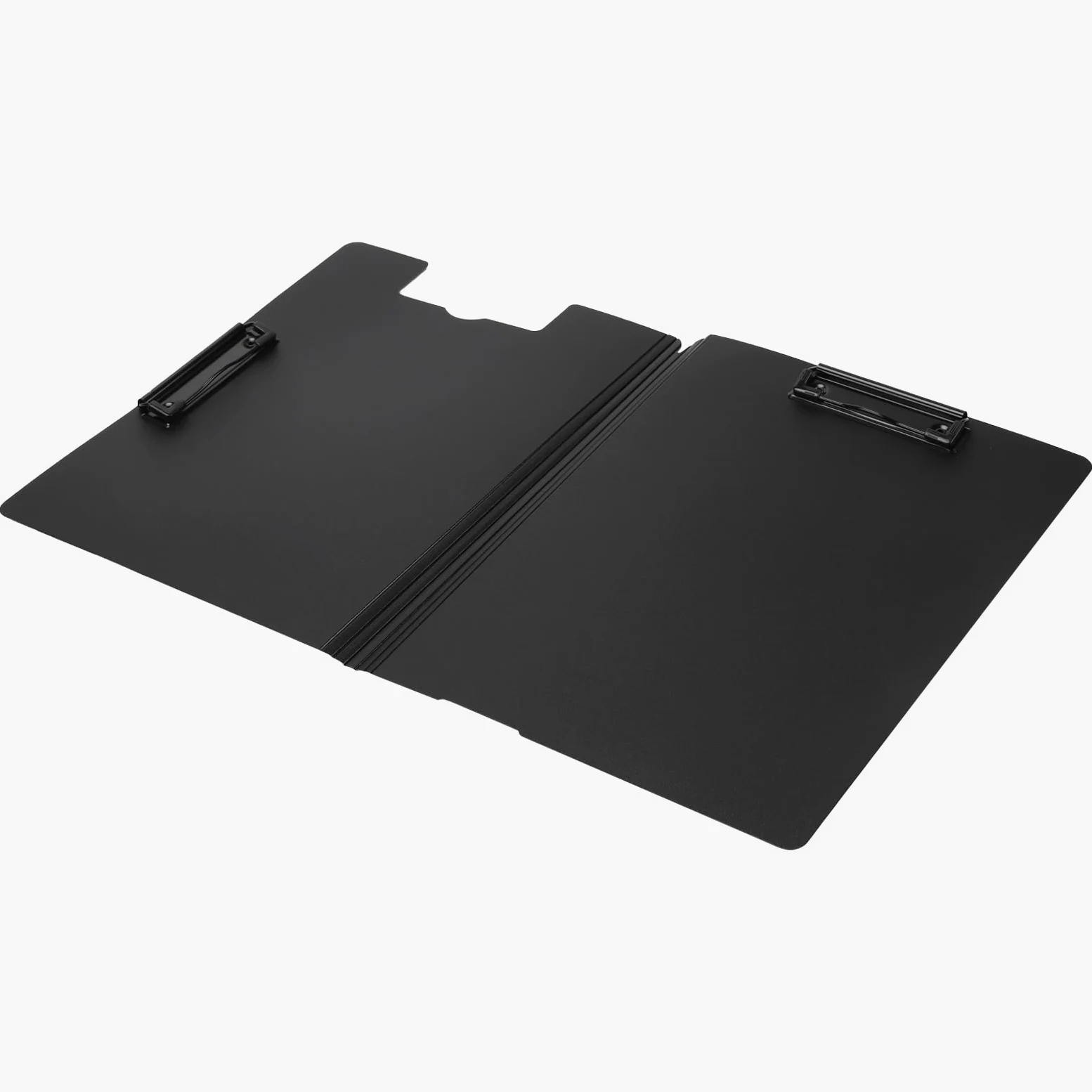 10 portablocco pieghevole A4, cartellina portablocco in plastica, cartelline con clip A4 con copertina per documenti d'ufficio, riunioni, ordini di ristoranti