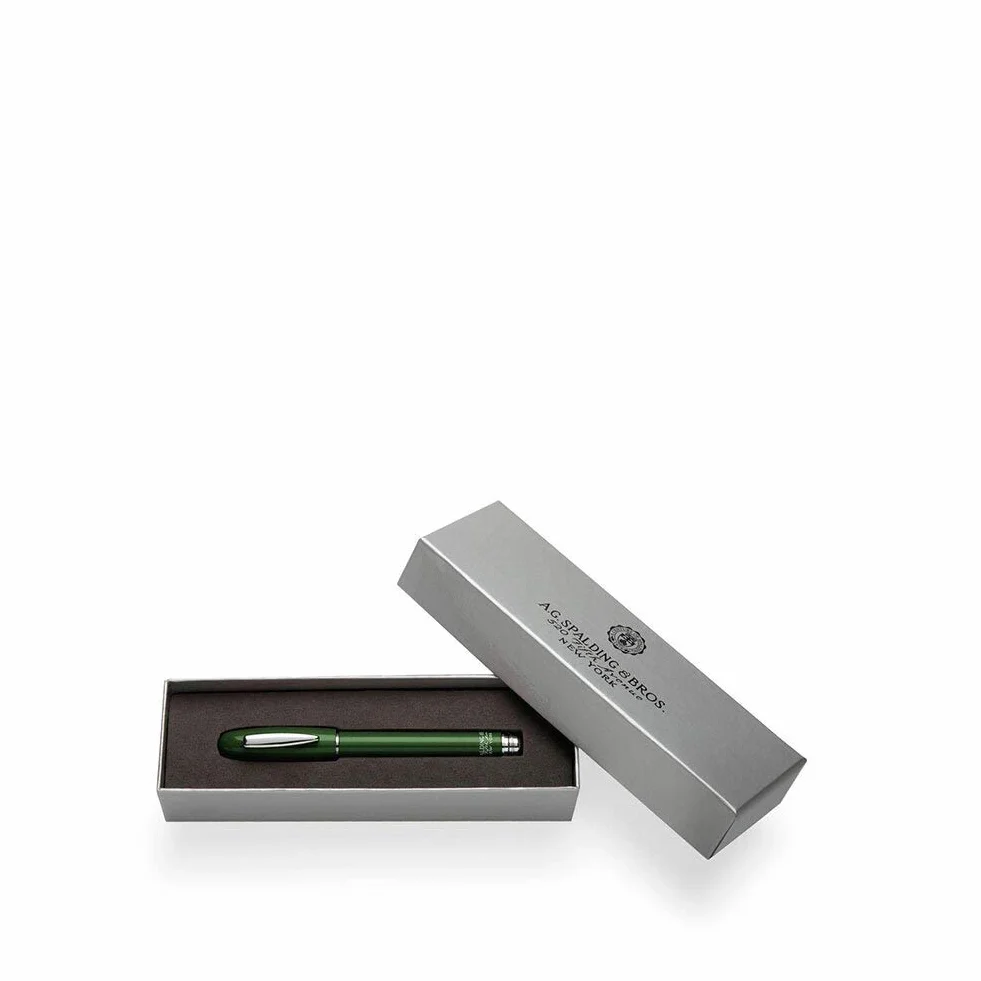 Penna a Sfera A.G. Spalding&Bros. Biro, Metallo, 11,5 x 1 cm, 25 g (Verde Scuro)