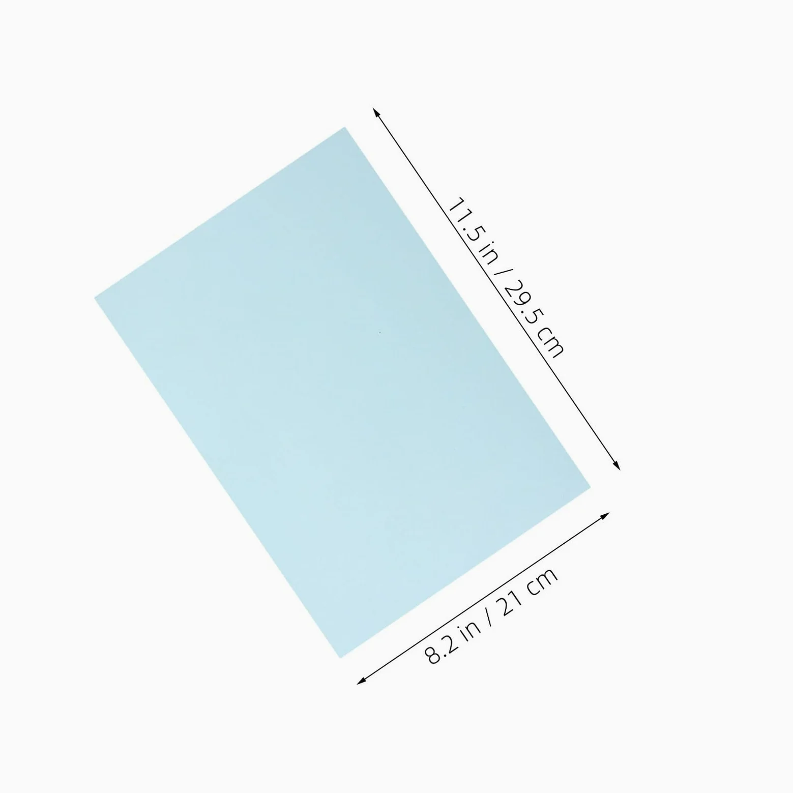 SHINEOFI 200pezzi Carta Colorata per Stampante Blu da Lettere per Fotocopie e Stampa Carta per Origami e Progetti di Bricolage Cancelleria Multiuso per Ufficio e Studenti