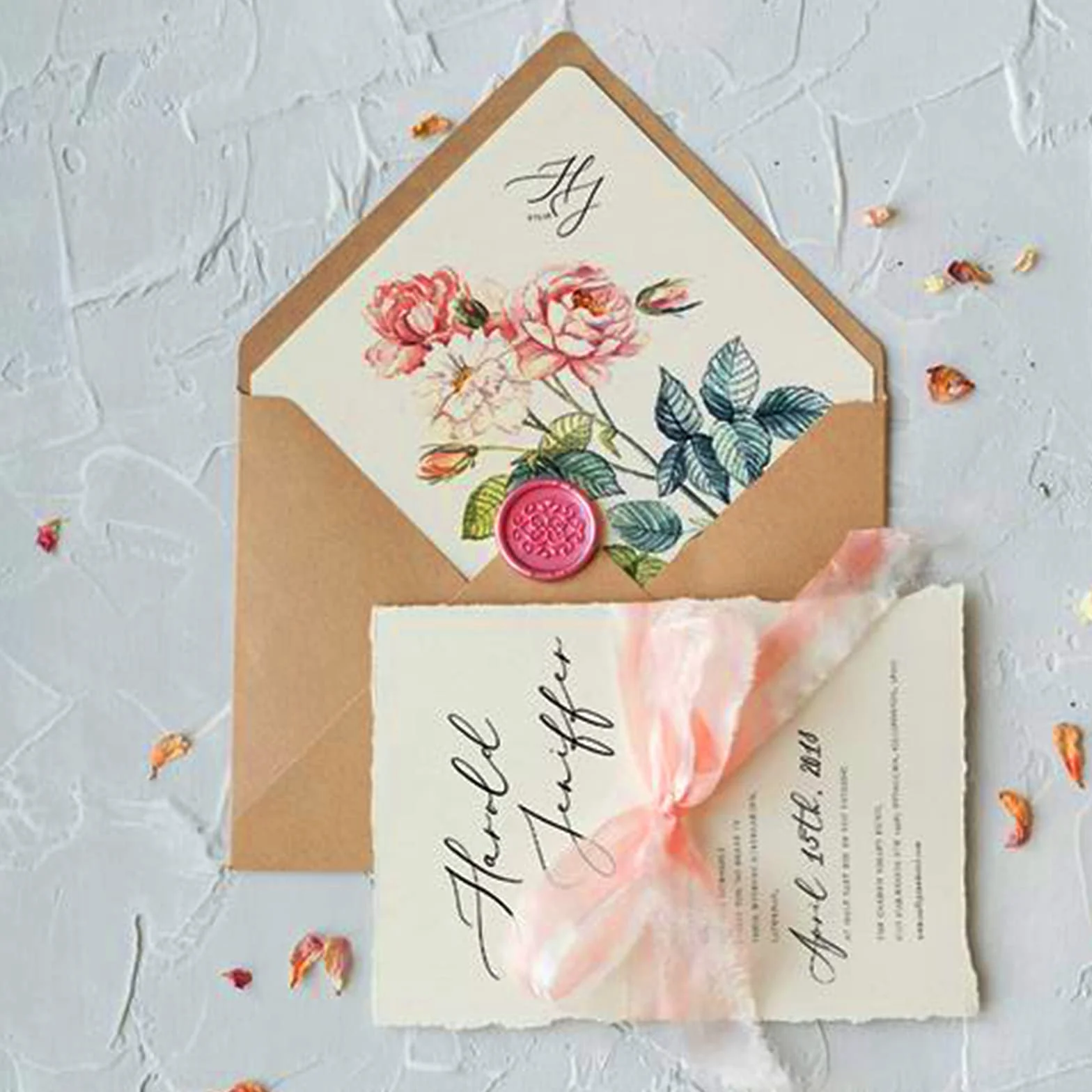 Noa Home Deco buste Autosigillante C6-162 x 114 mm 100 pezzi carta kraft antica senza finestra
