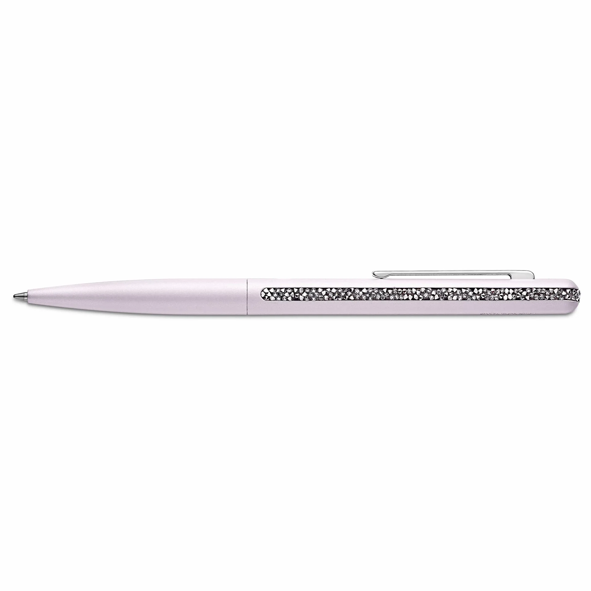 Swarovski Crystal Shimmer Penna a Sfera, con CristalliSwarovski , Struttura in Metallo Laccato, Rosa