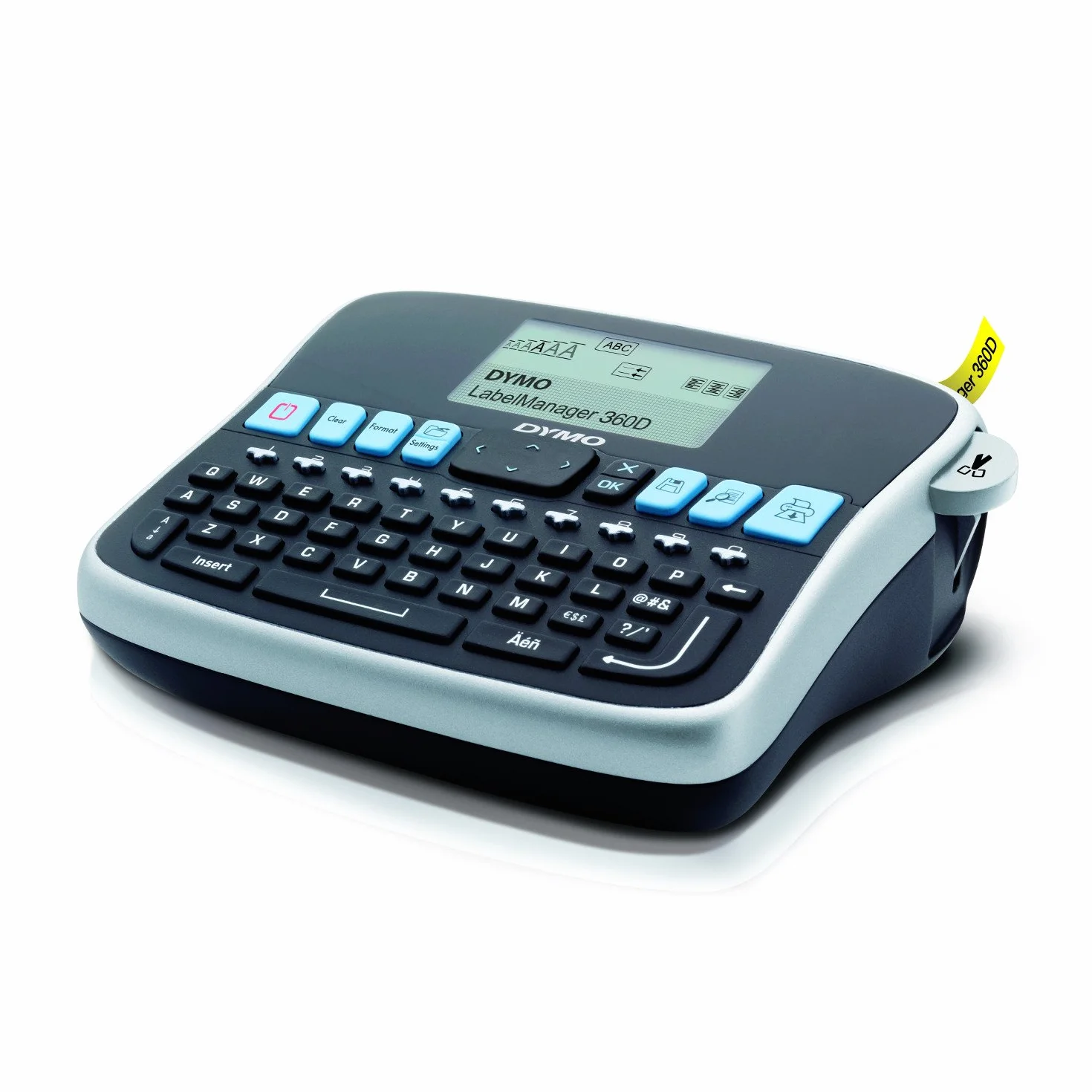 DYMO LabelManager 360D Etichettatrice | Tastiera QWERTY | termica diretta
