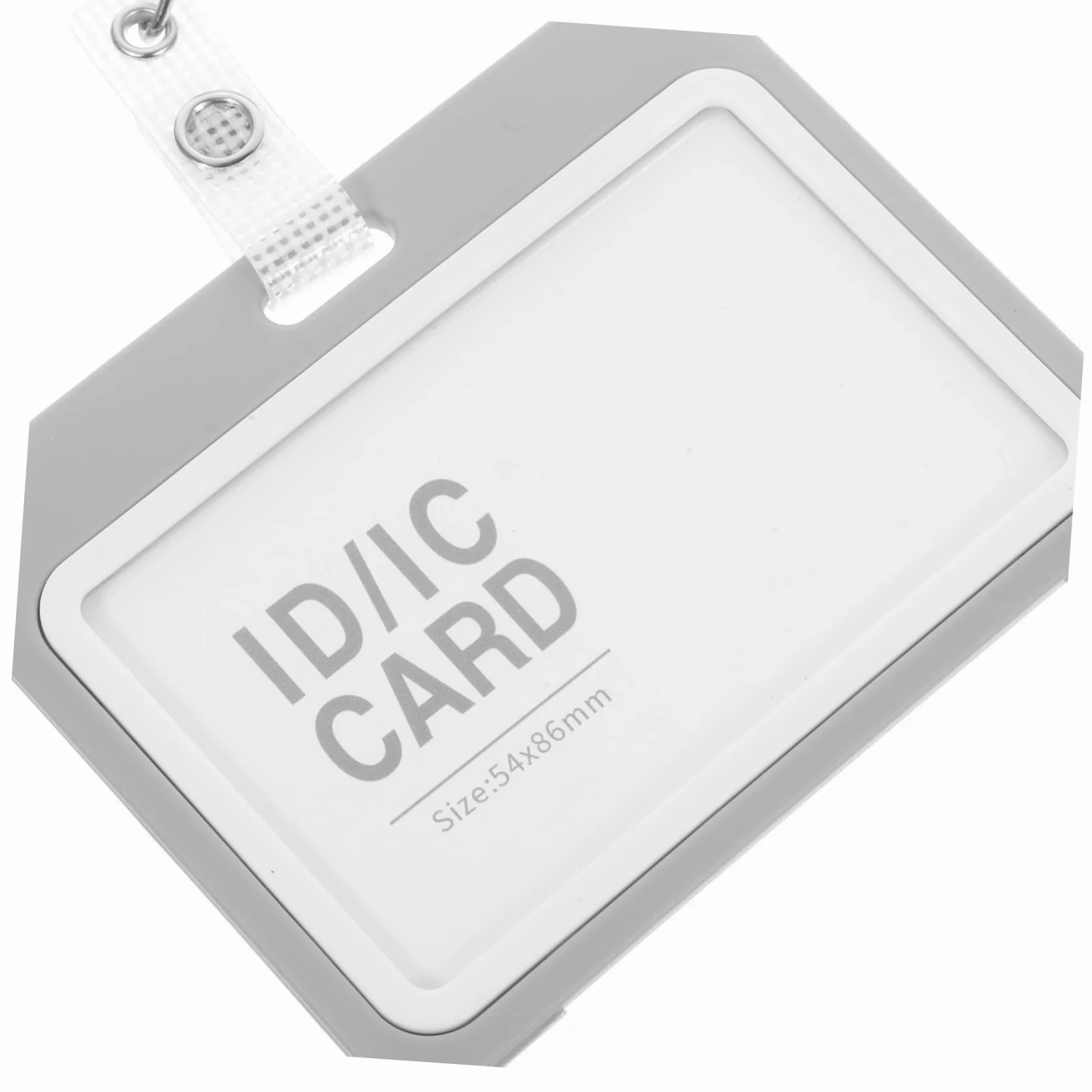 Porta Badge Set 10 Pezzi in Plastico con Cordino Estensibile, Protezione Carte da Lavoro e Tessere, Facile da Trasportare per Studenti e Insegnanti