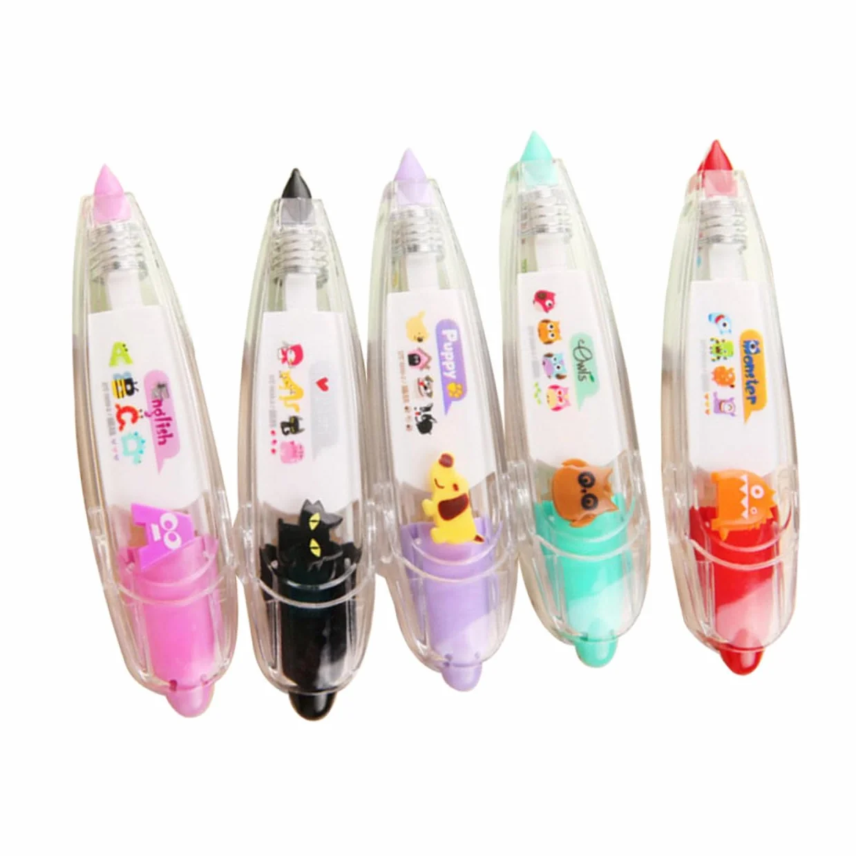SHINEOFI 15pezzi Nastro Decorativo Con Design Carino Per Scrapbooking e Diari Facile Da Usare e Pratico Per Ufficio e Scuola Stile Misti