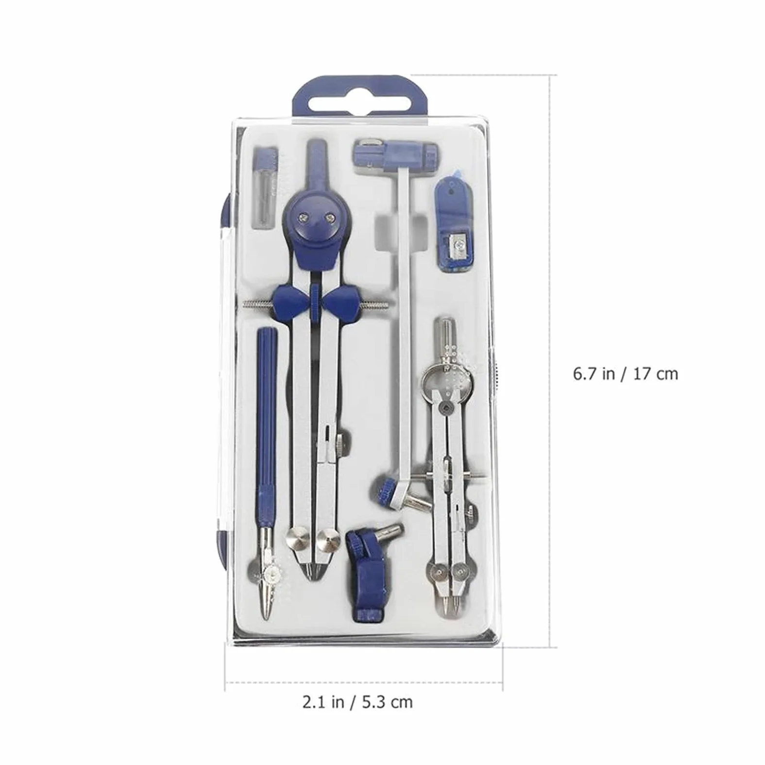 caihuashopping Compassi per tracciare Drafting Bussola for Geometry Set Drawing Drawing Bussole Practical Drafting Forniture for la stesura dello Strumento Drafting Math Engineer Strumenti di Misura
