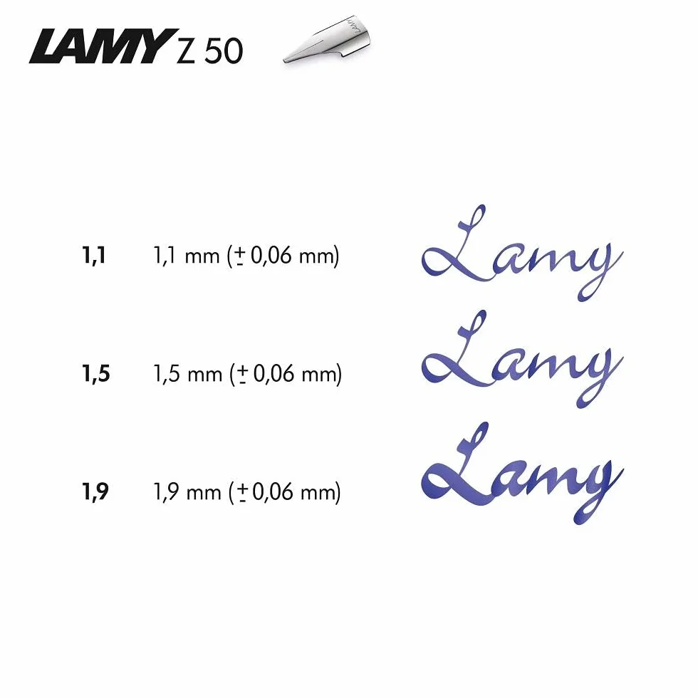 Lamy Z50 Pennino per penna stilografica tratto fine