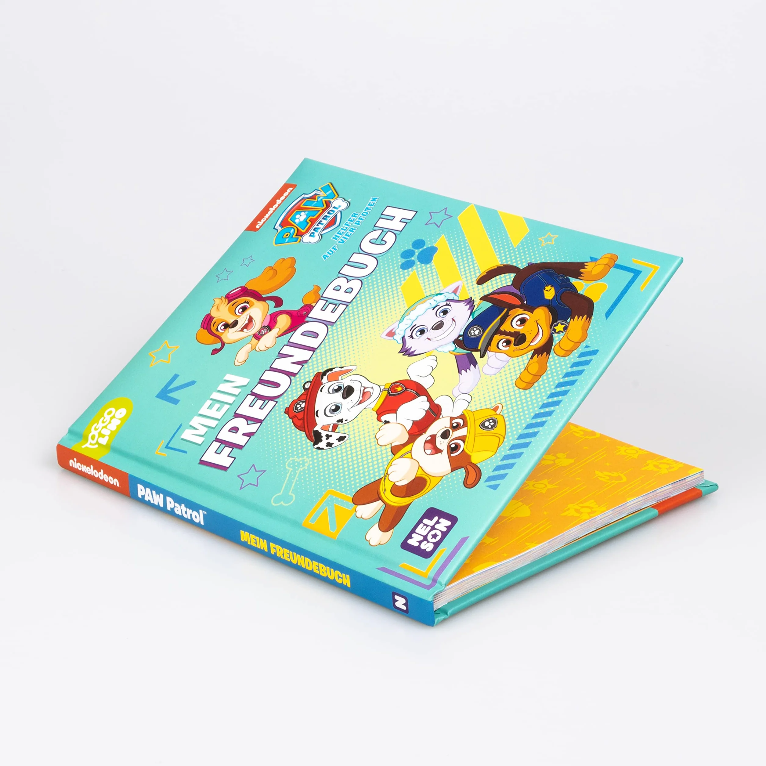 PAW Patrol Mitmachbuch Freundebuch Eintragbuch für Kindergartenkinder ab 3 Jahre