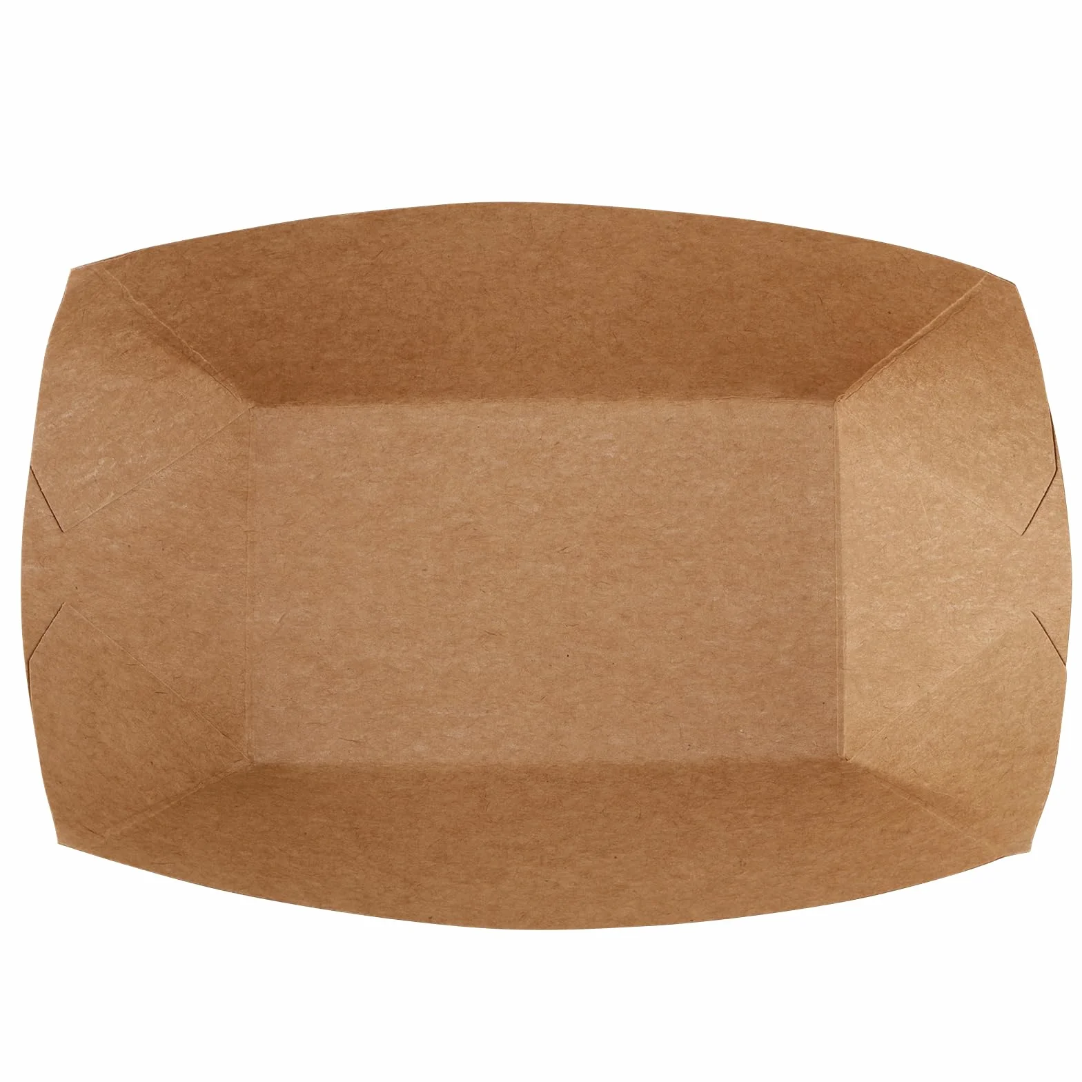 ZOENHOU 100 ciotole in cartone Kraft 165 x 120 x 25 mm marrone per fingerfood snack