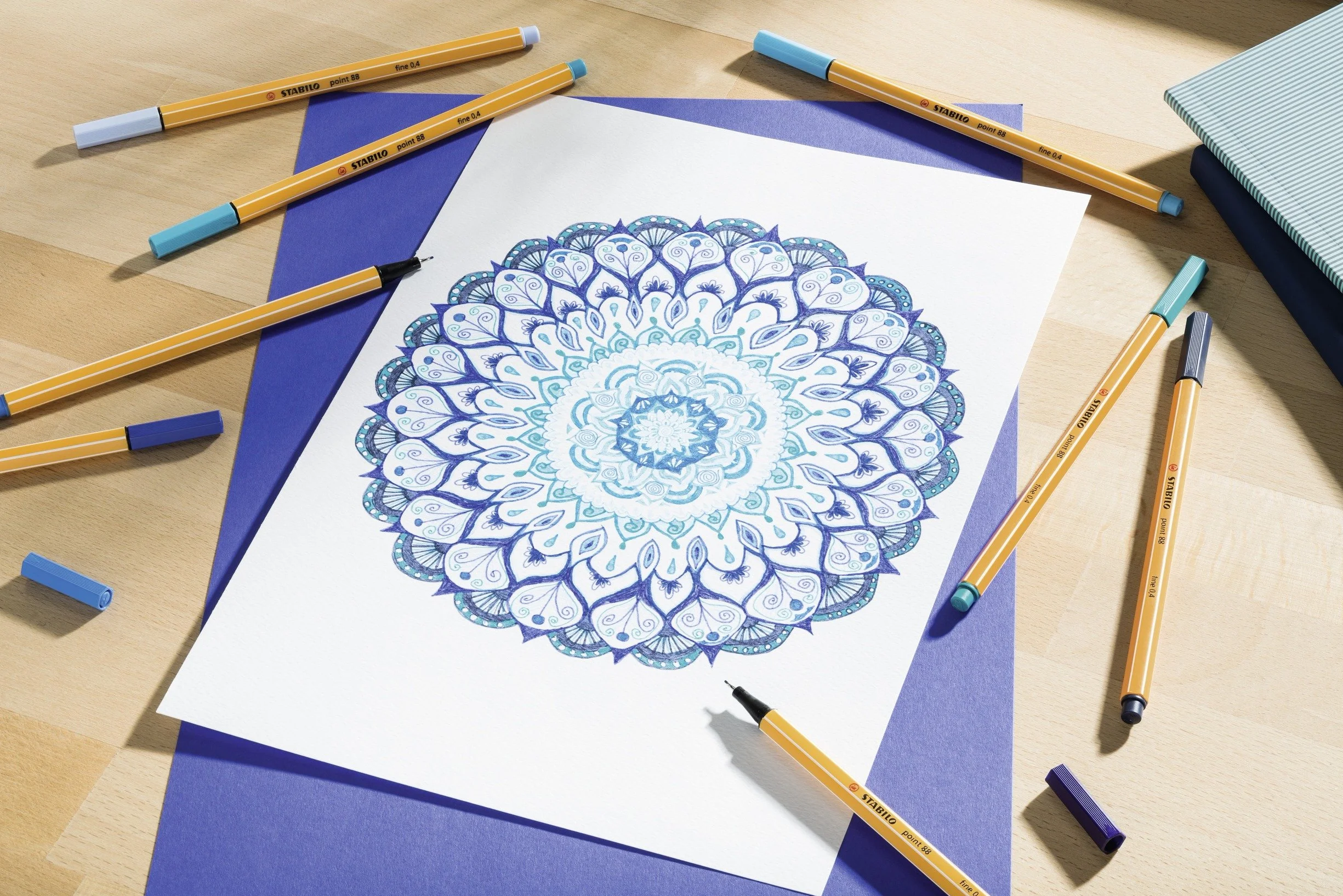 STABILO point 88 Fineliner Rollerset 25 Colori Assortiti ARTY Edition
