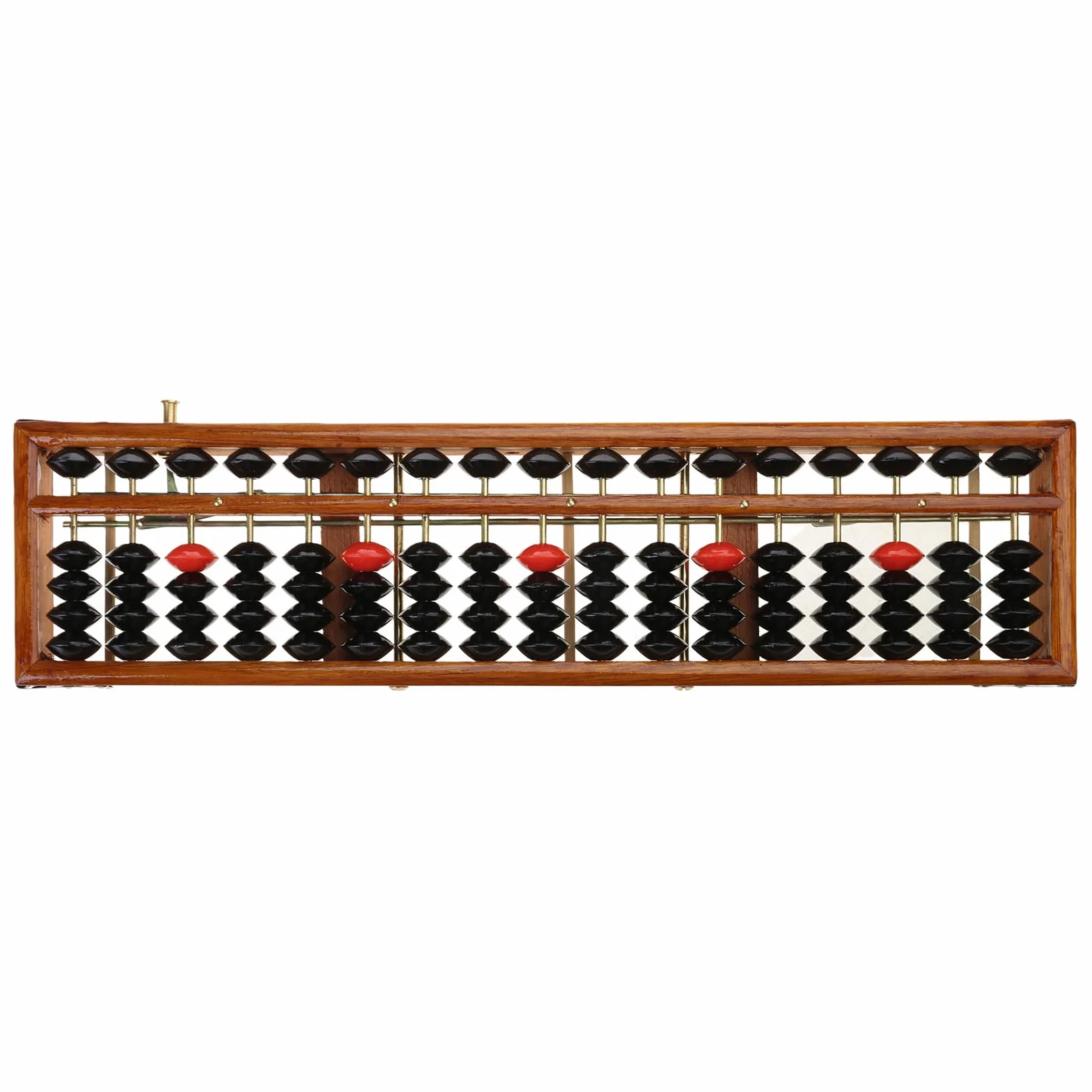 17 cifre in legno Soroban Standard Abaco cinese Calcolatrice Conteggio Matematica Learni Soroban Abaco per bambini